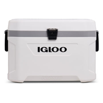 Igloo-latitude Marine Ultra 54 Cooler Box - White / Moonscape Gray