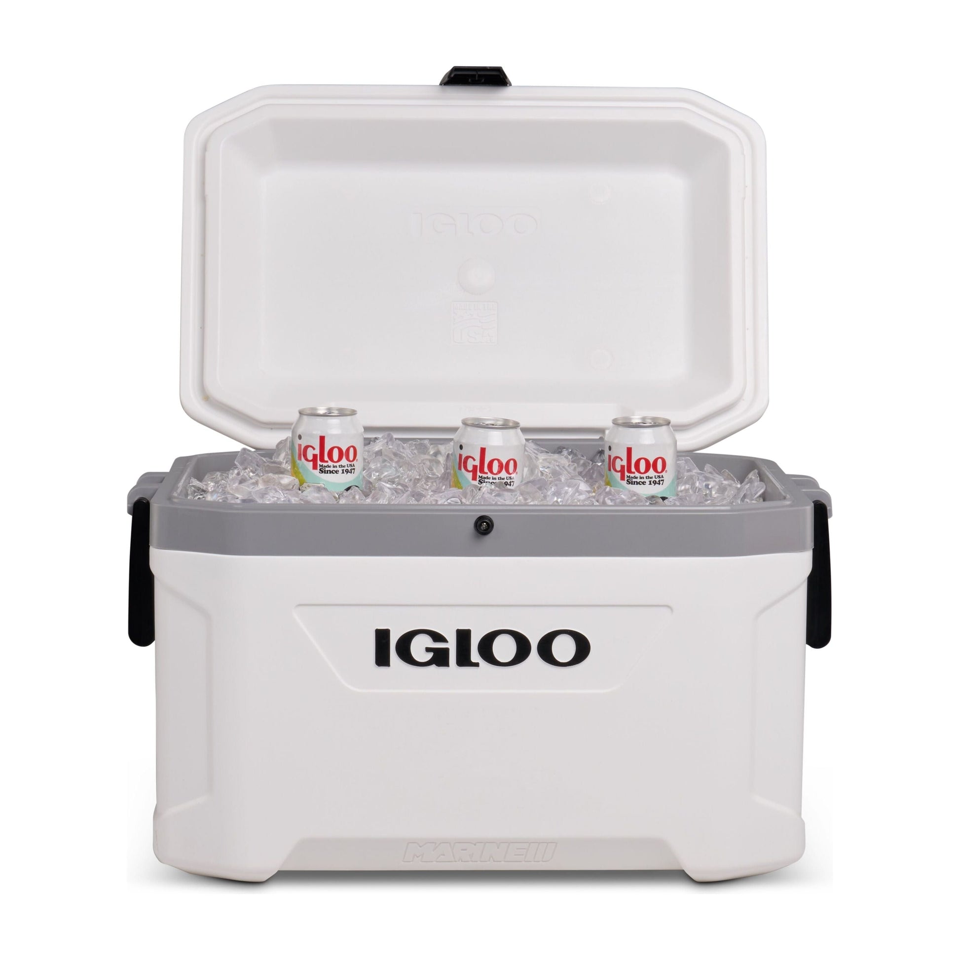 IGLOO-Latitude Marine Ultra 54 Cooler Box - White / Moonscape Gray