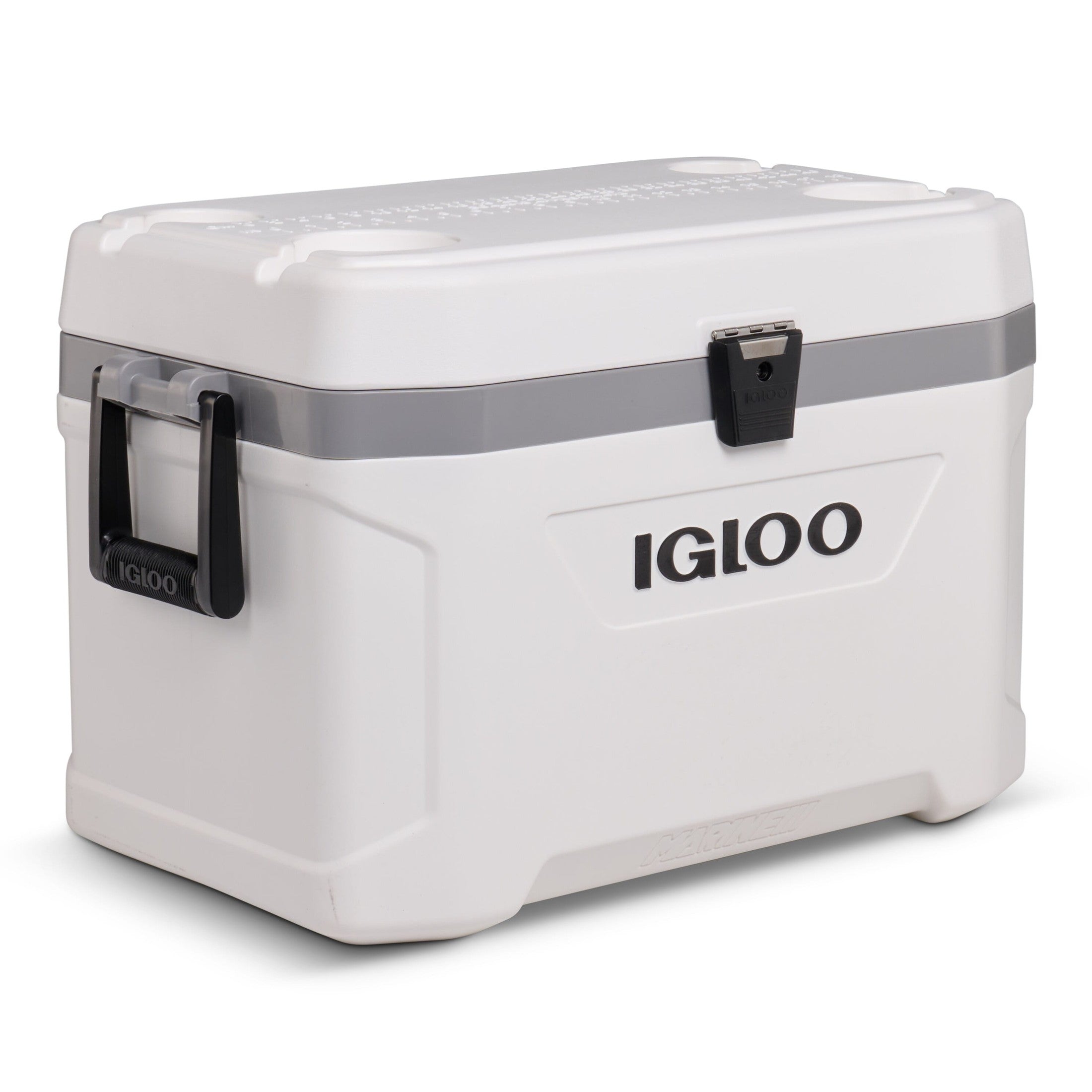 Igloo-latitude Marine Ultra 54 Cooler Box - White / Moonscape Gray