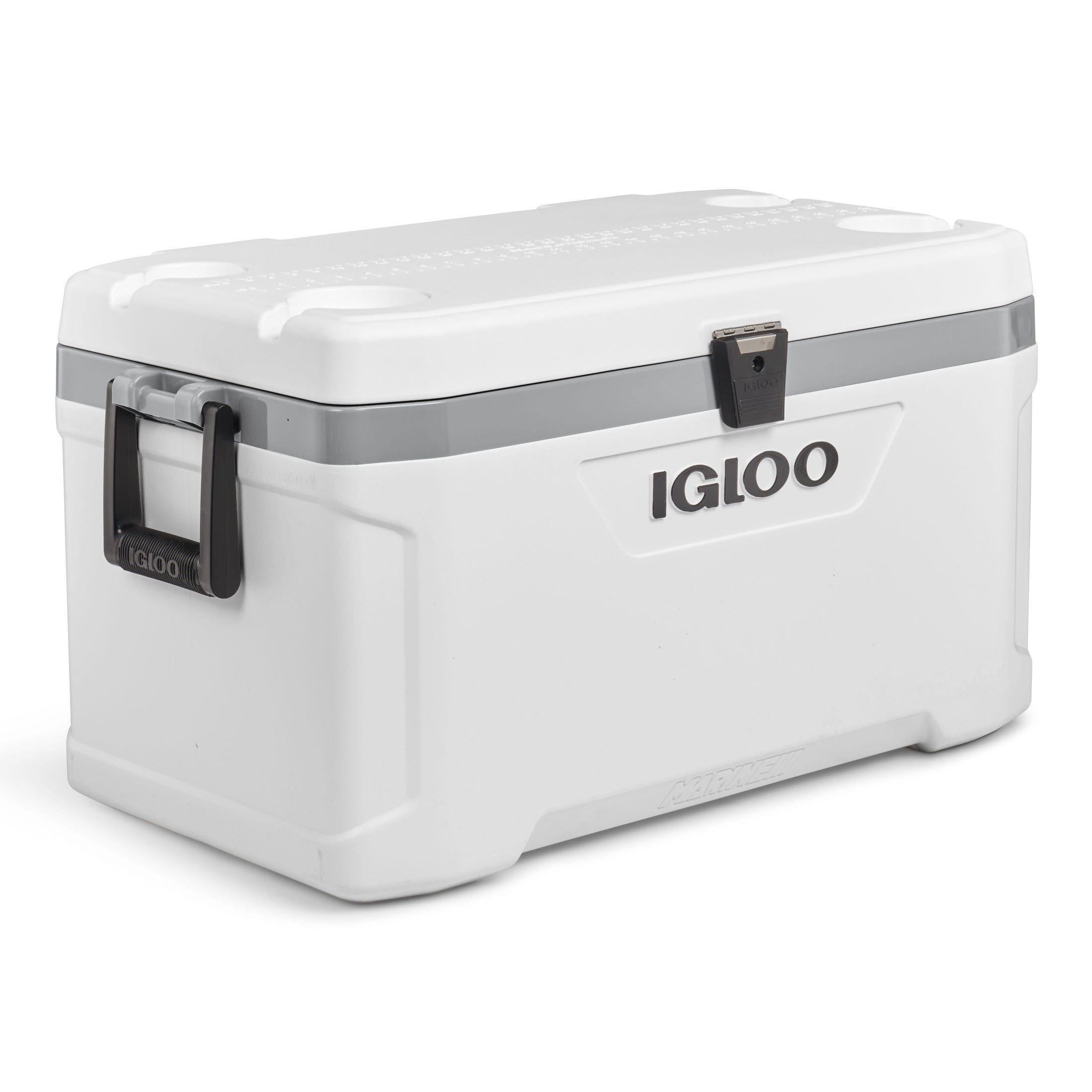 Igloo-latitude Marine Ultra 70 Cooler Box - White / Moonscape Gray