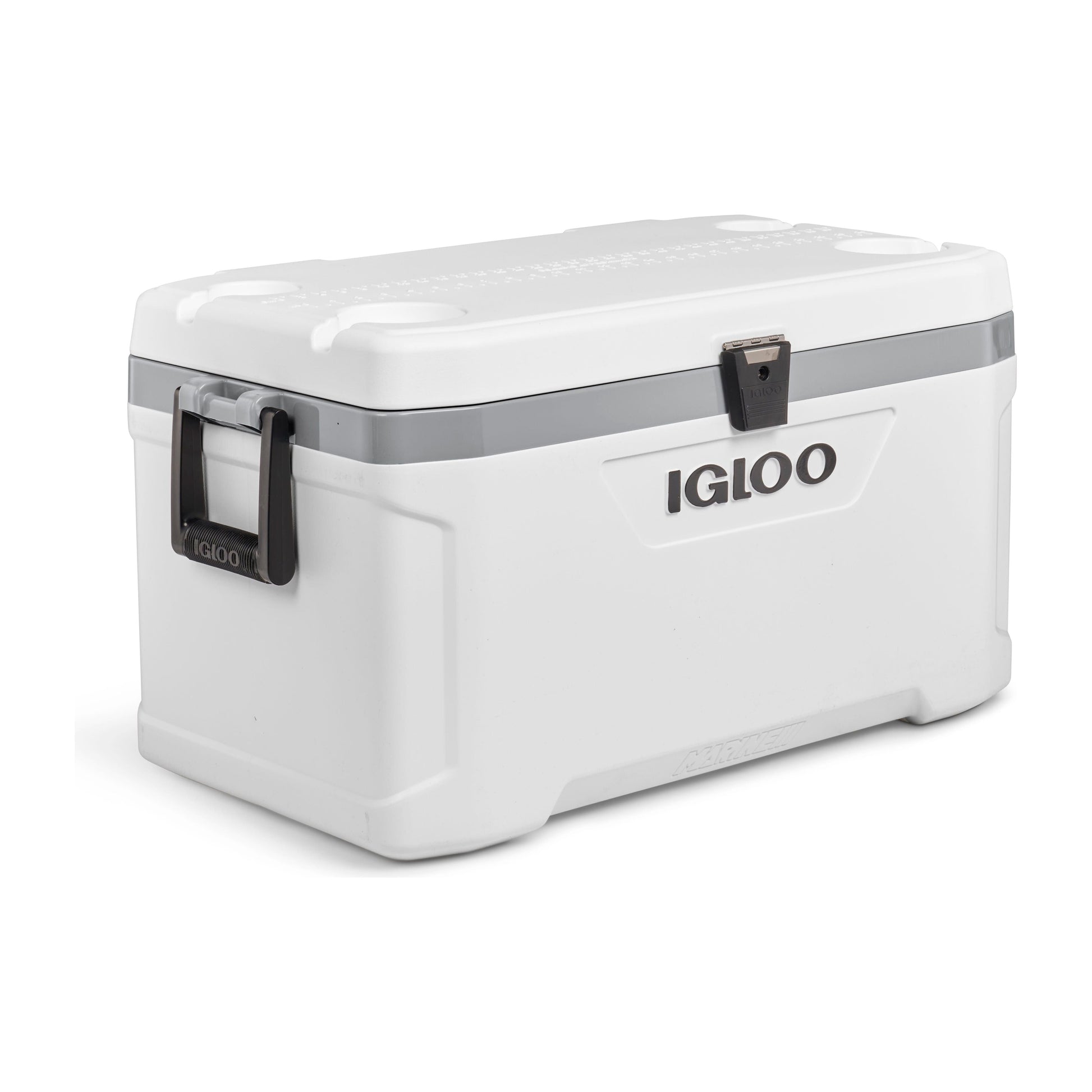 IGLOO-Latitude Marine Ultra 70 Cooler Box - White / Moonscape Gray