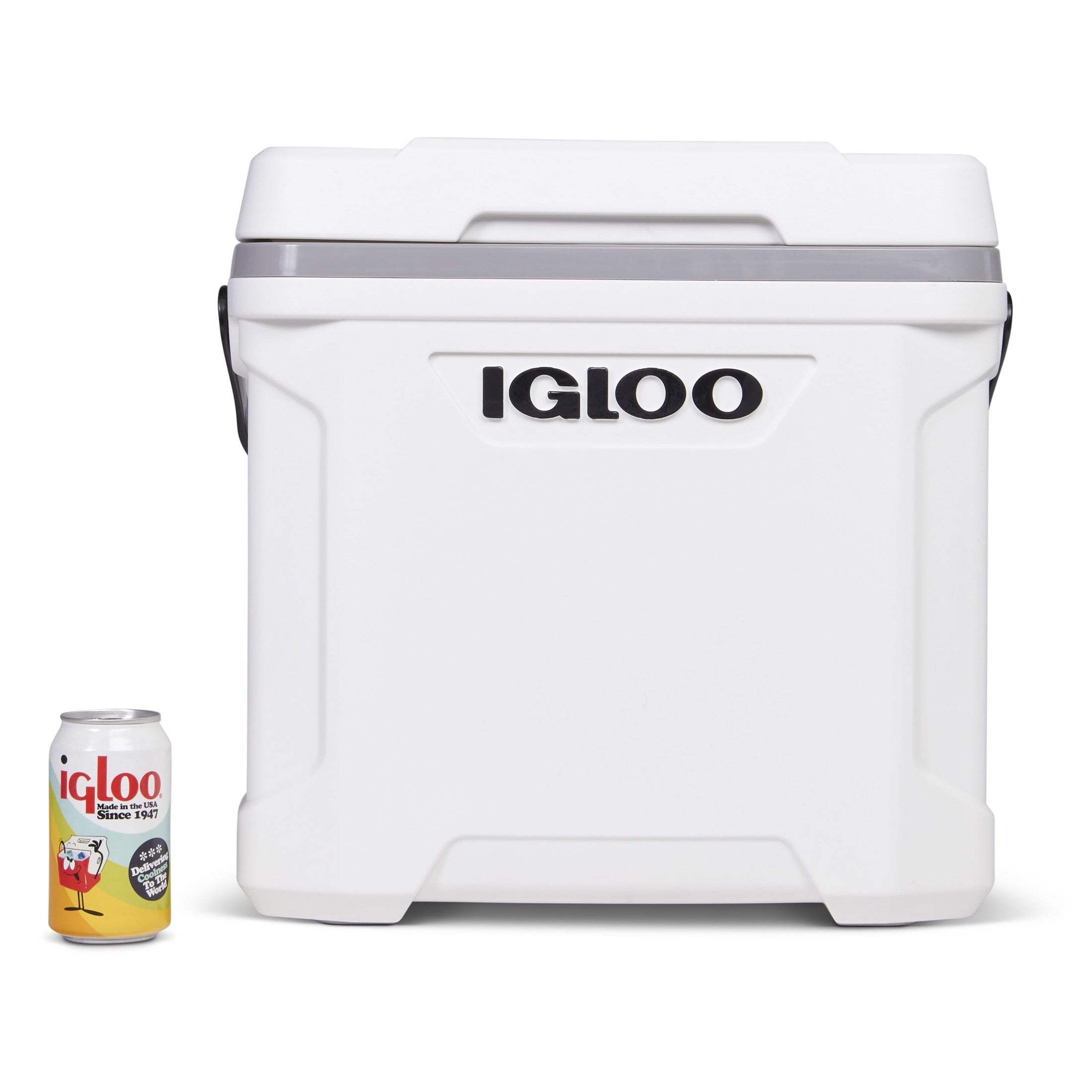 Igloo-latitude Marine Ultra 30 Cooler Box - White / Moonscape Gray