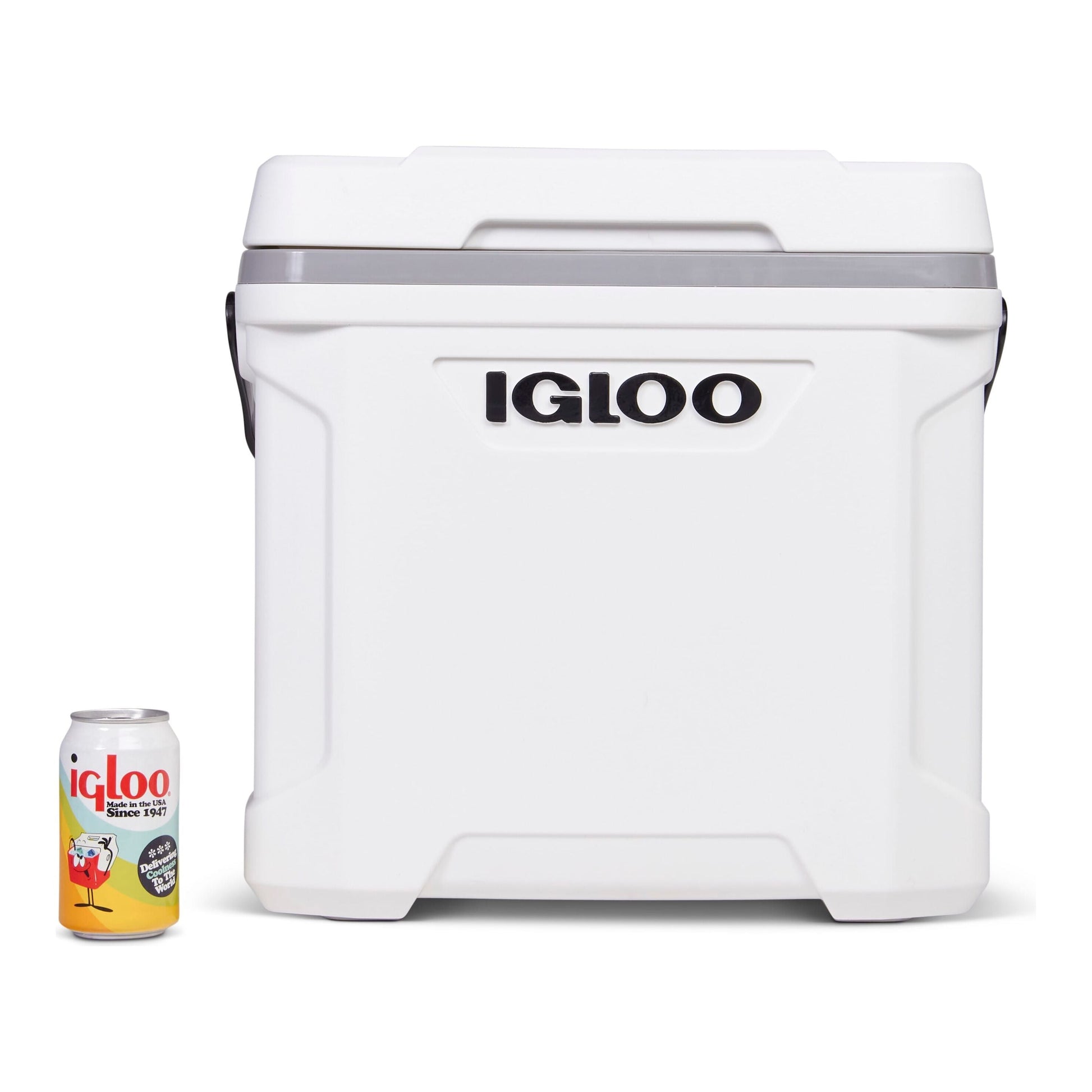 IGLOO-Latitude Marine Ultra 30 Cooler Box - White / Moonscape Gray