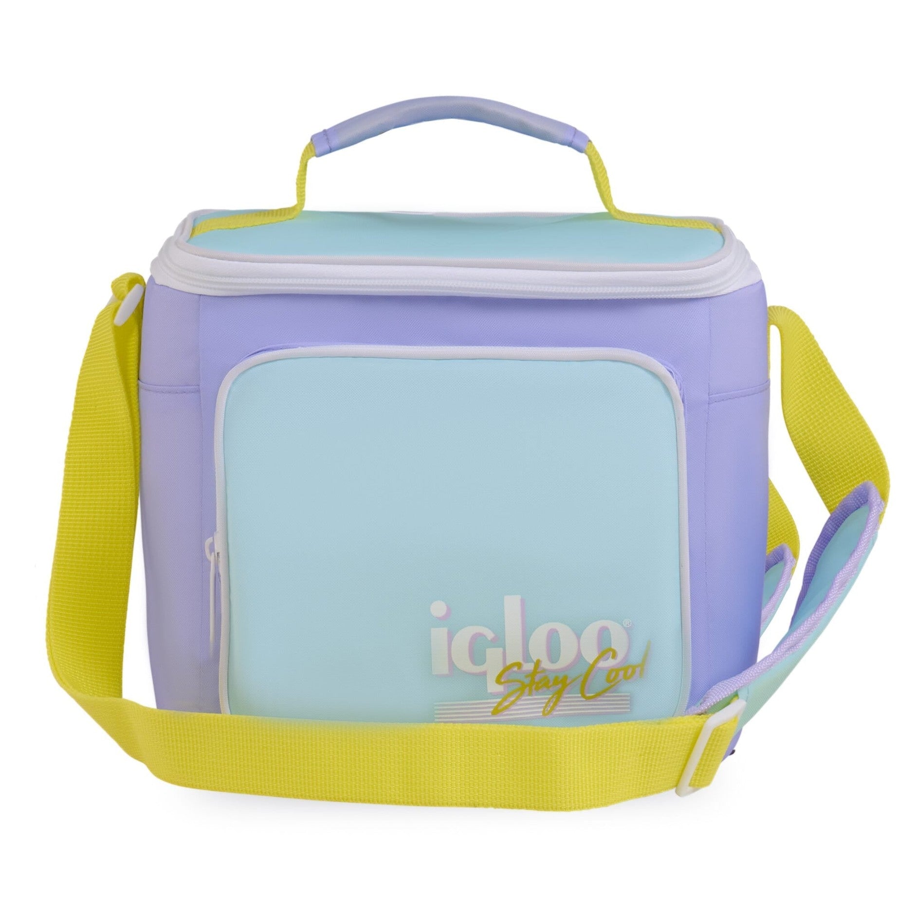 Igloo - Retro Square Lunch Bag - Lilac