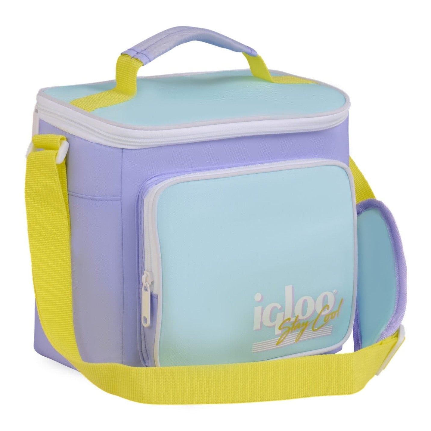Igloo - Retro Square Lunch Bag - Lilac