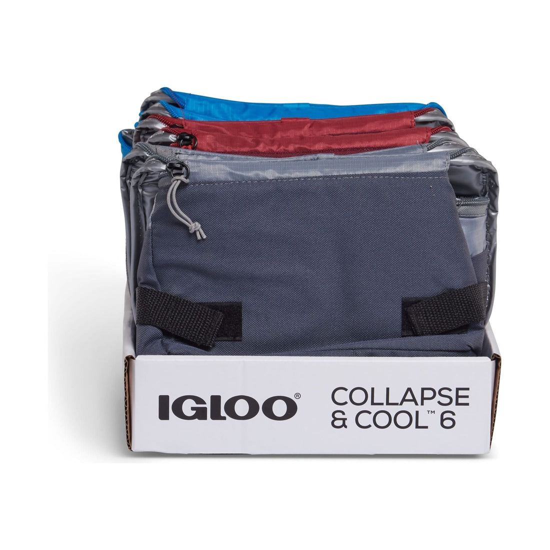 IGLOO-Collapse & Cool 6 Solid Assortment - Blue/Black 