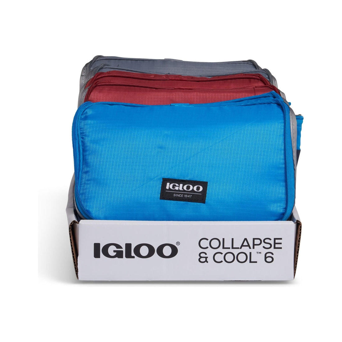 IGLOO-Collapse & Cool 6 Solid Assortment - Blue/Black 