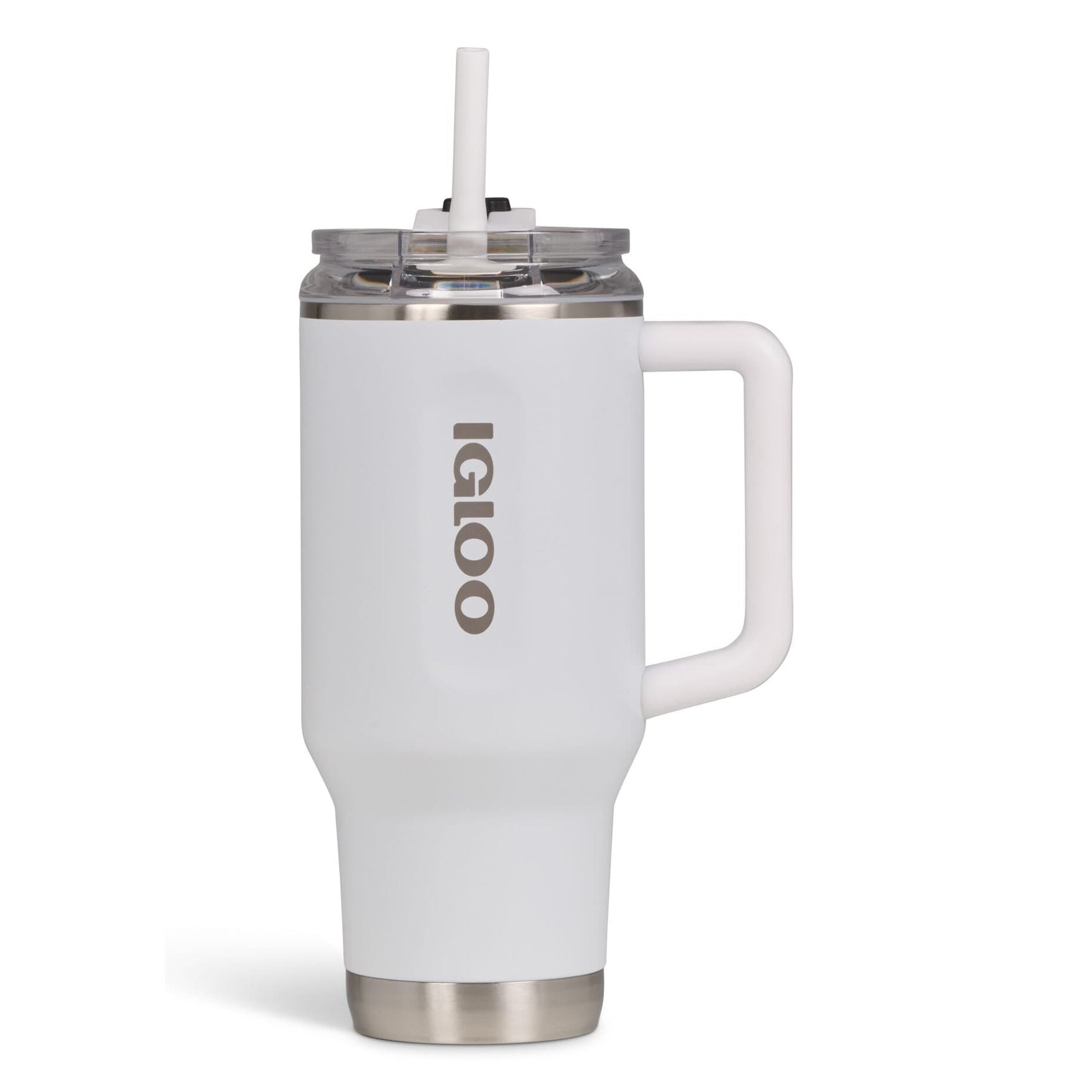 Igloo - 32 Oz Stainless Steel Travel Mug - White