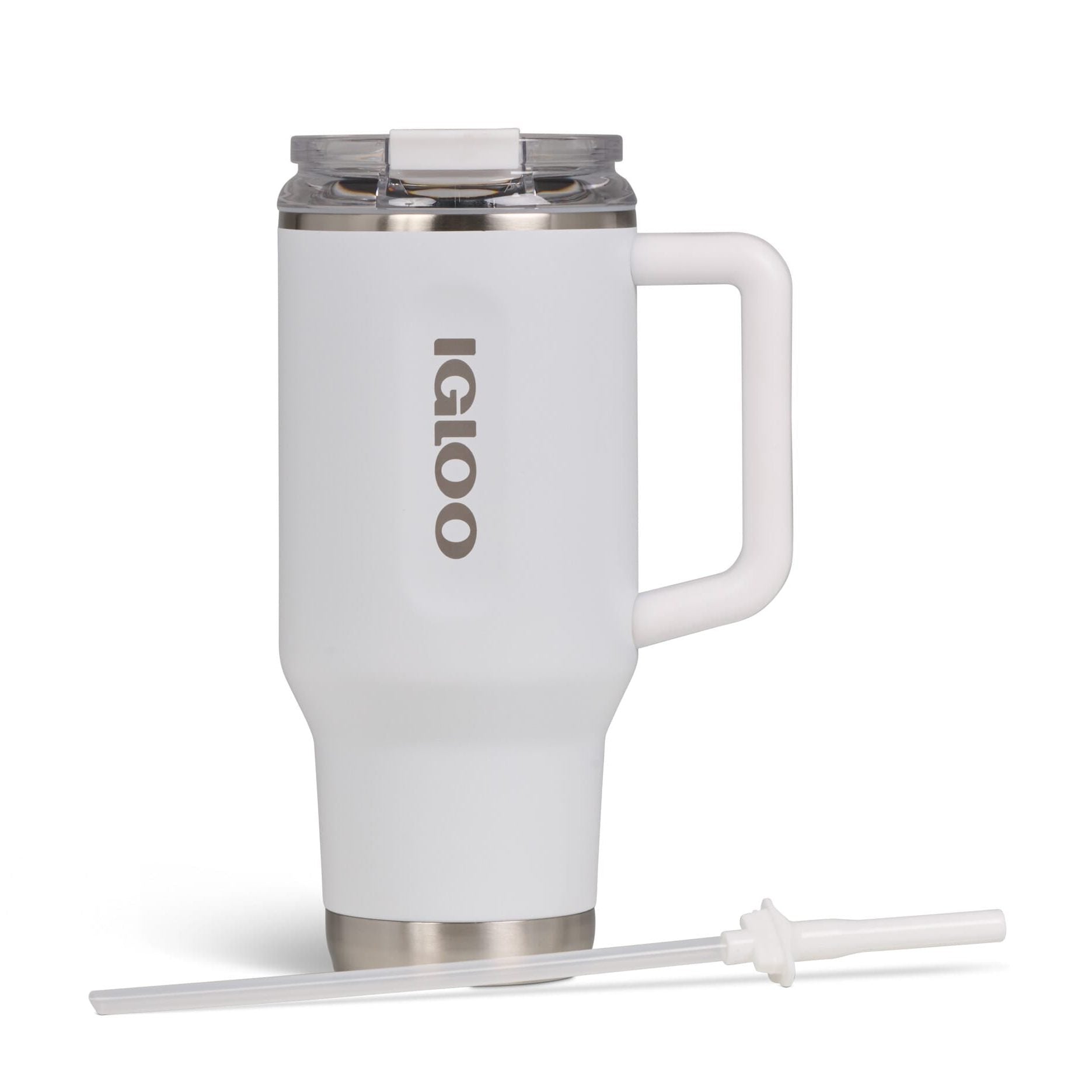 Igloo - 32 Oz Stainless Steel Travel Mug - White