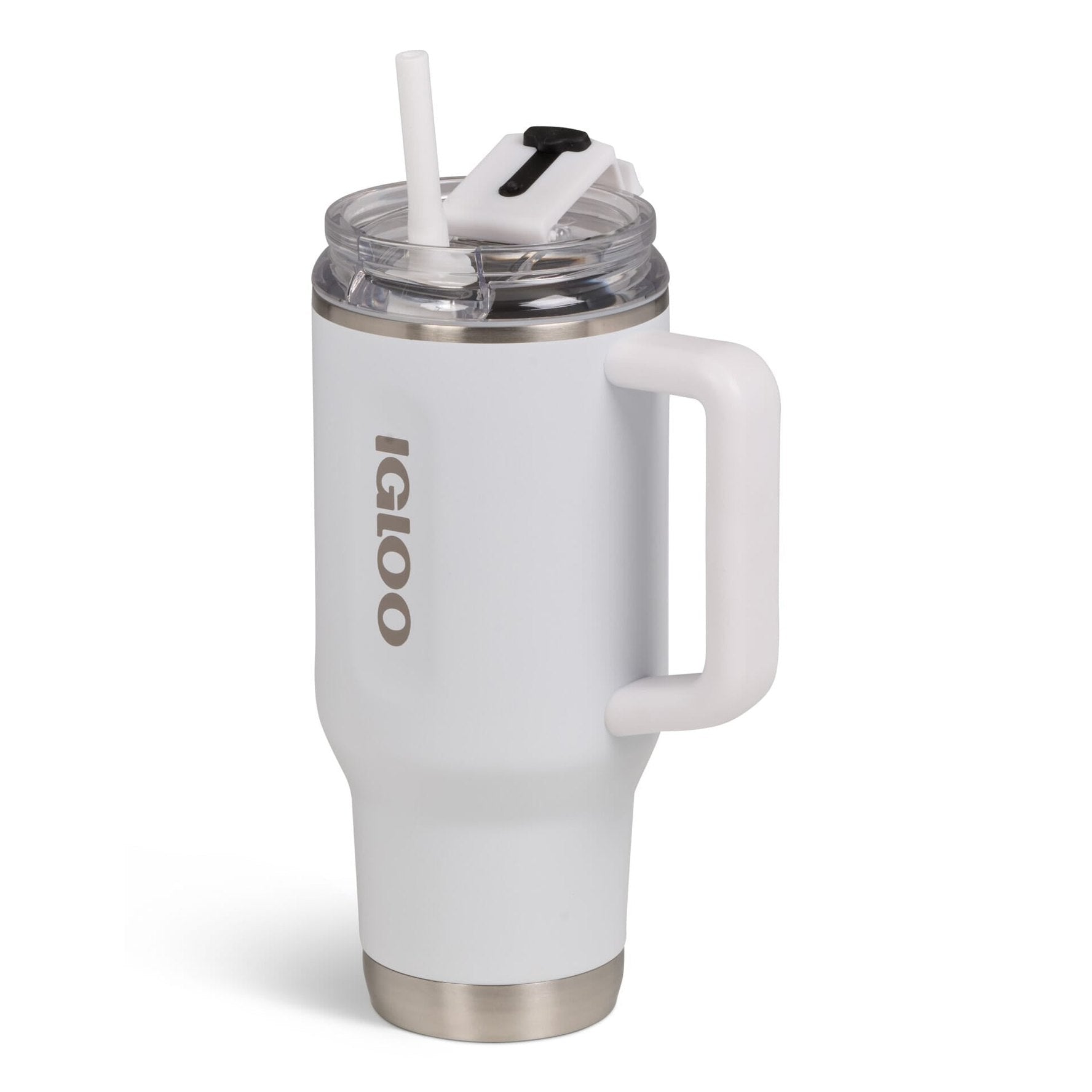 Igloo - 32 Oz Stainless Steel Travel Mug - White
