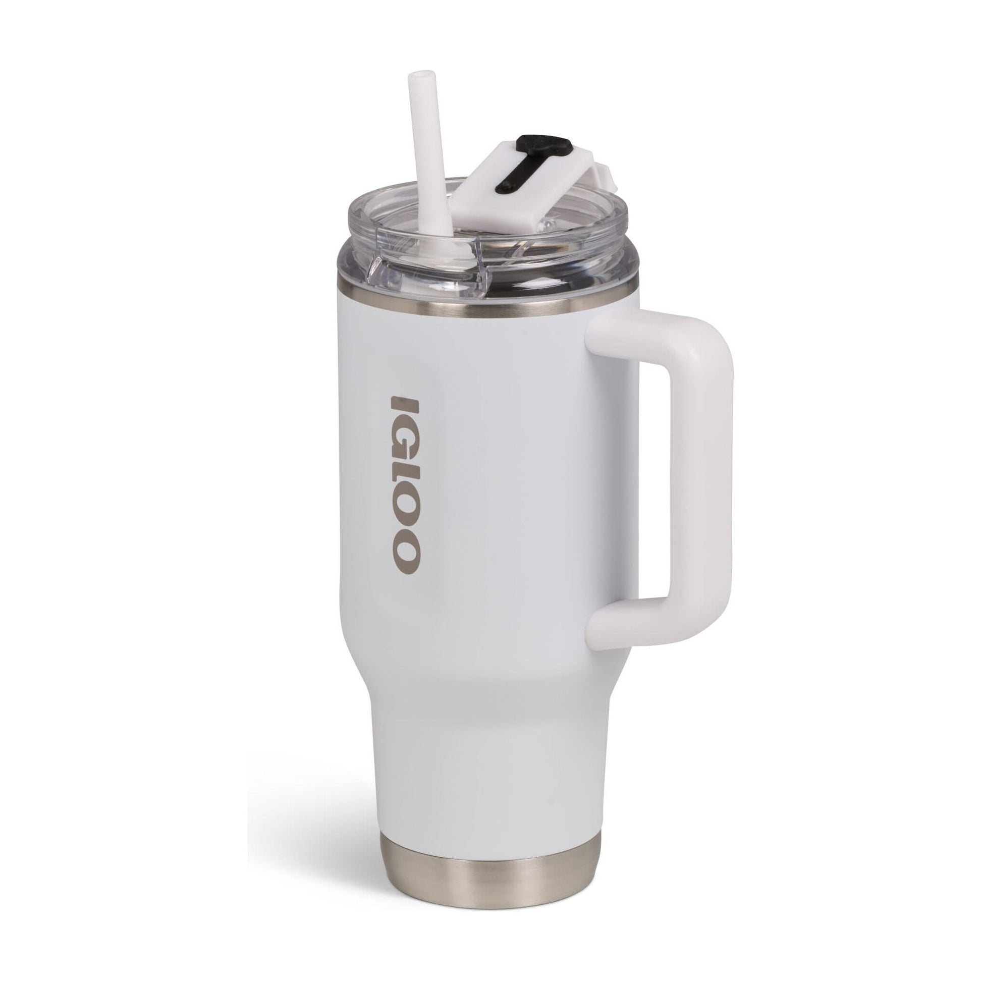 IGLOO - 32 OZ Stainless Steel Travel Mug - white 