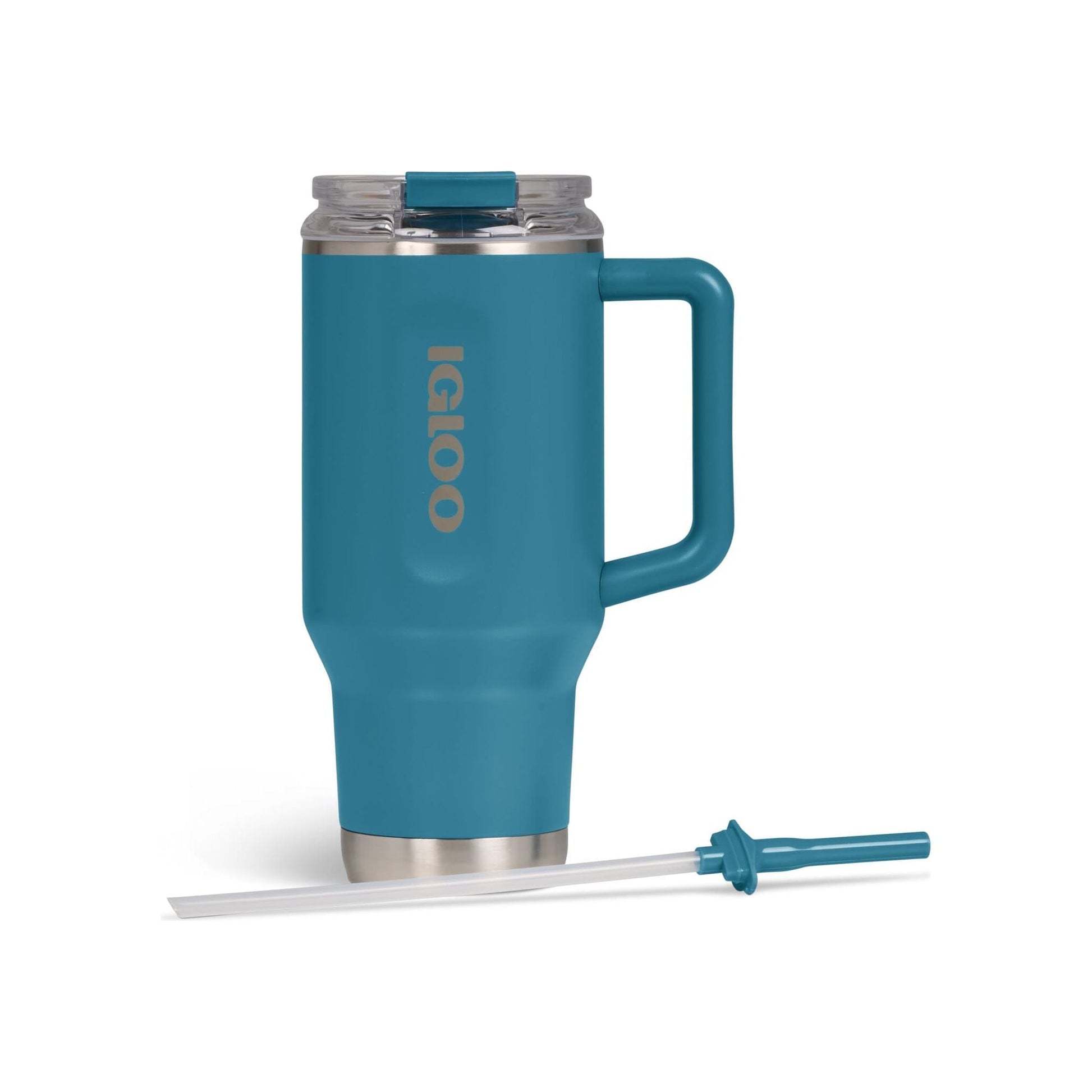 IGLOO - 32 OZ Stainless Steel Travel Mug - Modern Blue 