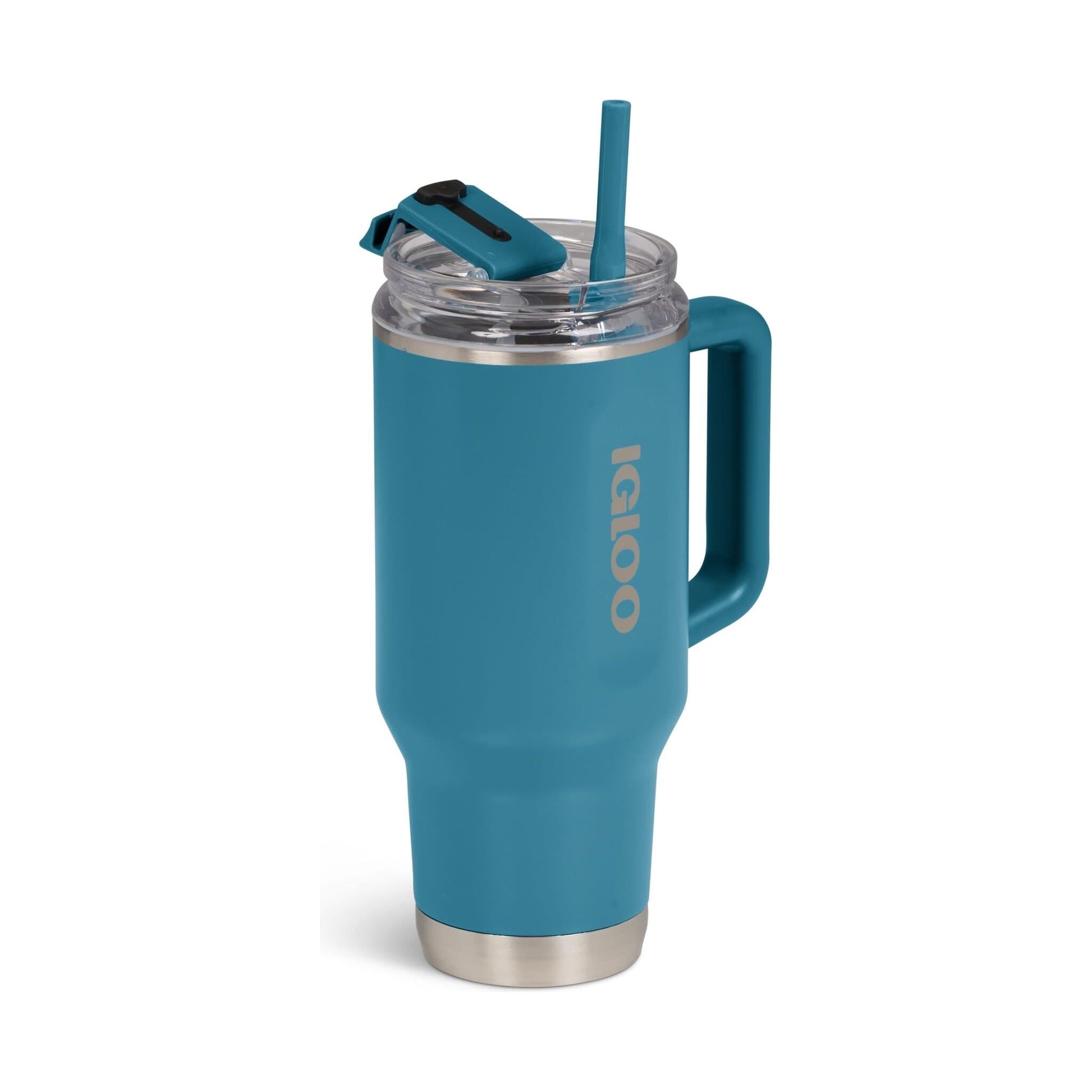 IGLOO - 32 OZ Stainless Steel Travel Mug - Modern Blue 