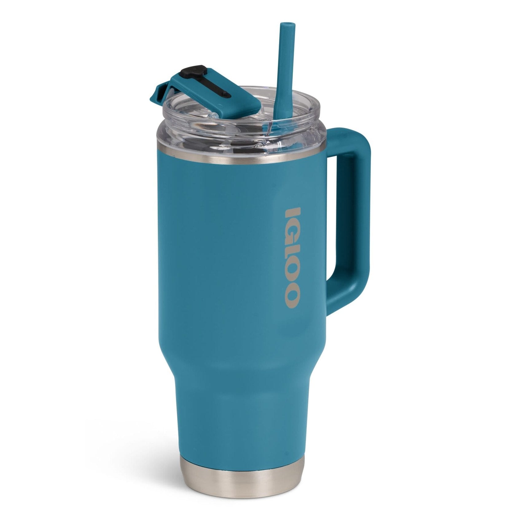 Igloo - 32 Oz Stainless Steel Travel Mug - Modern Blue