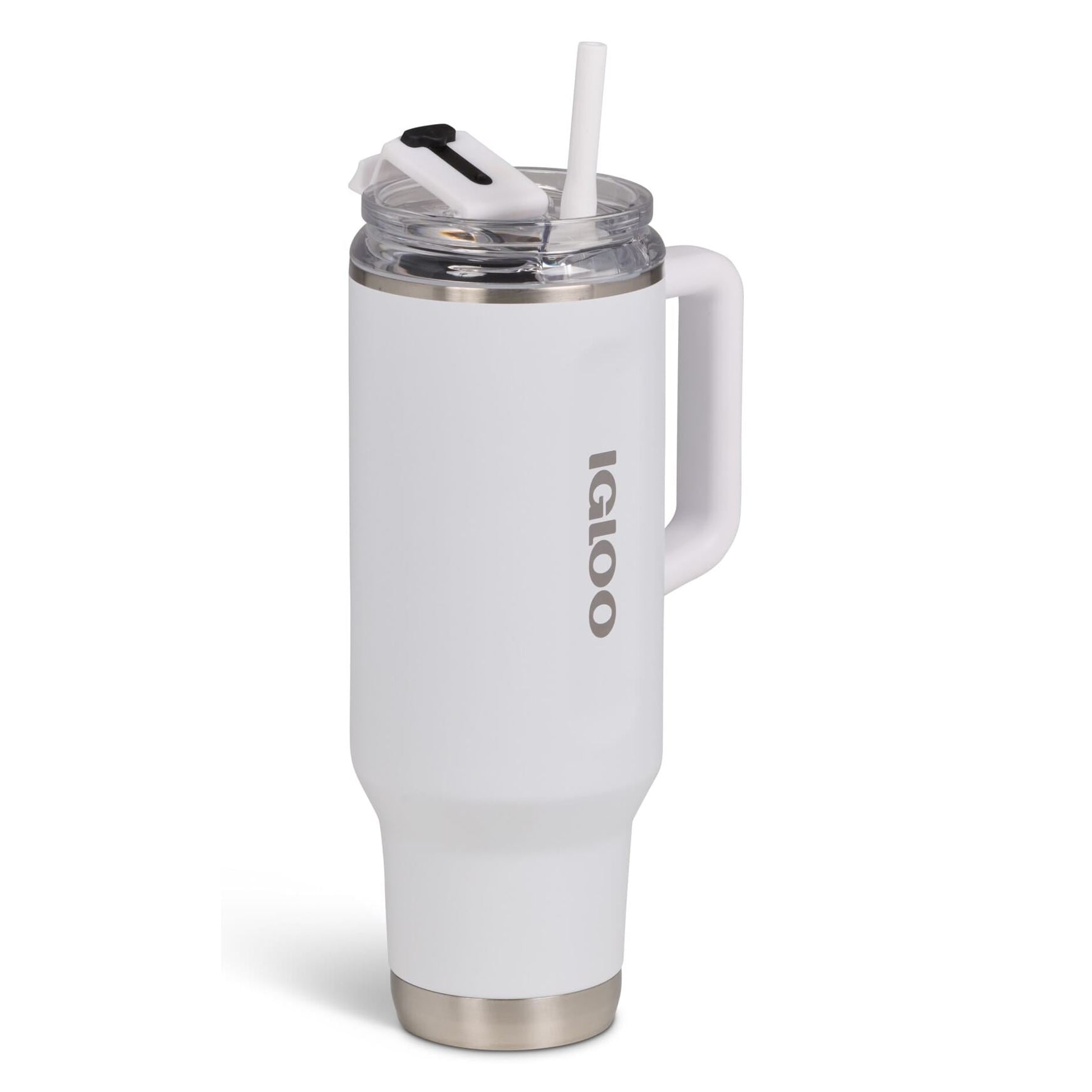 Igloo - 40 Oz Stainless Steel Travel Mug - White