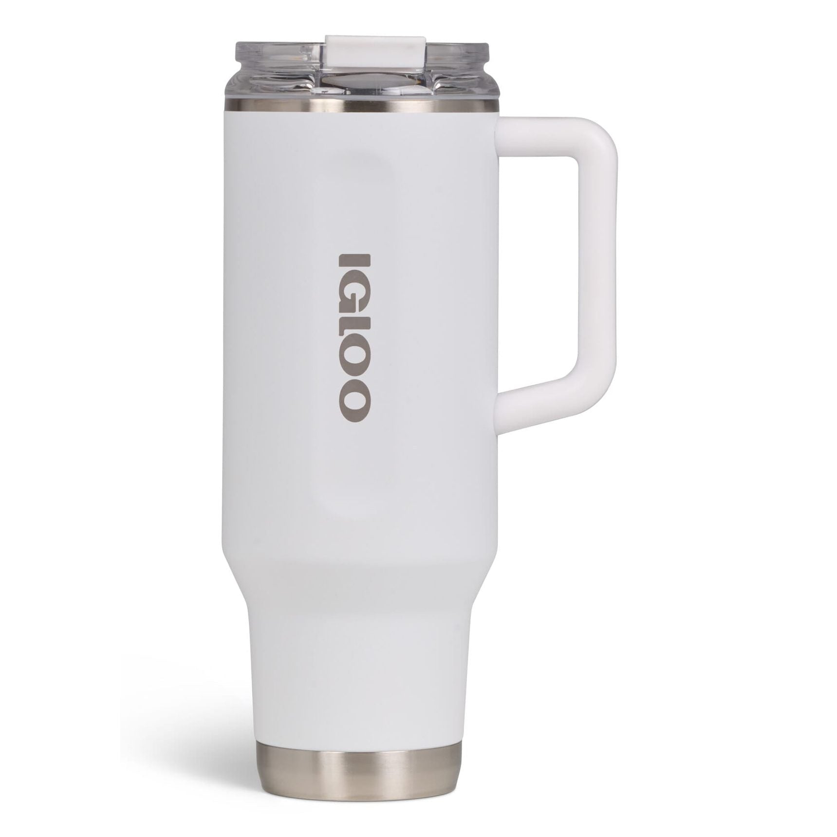 Igloo - 40 Oz Stainless Steel Travel Mug - White