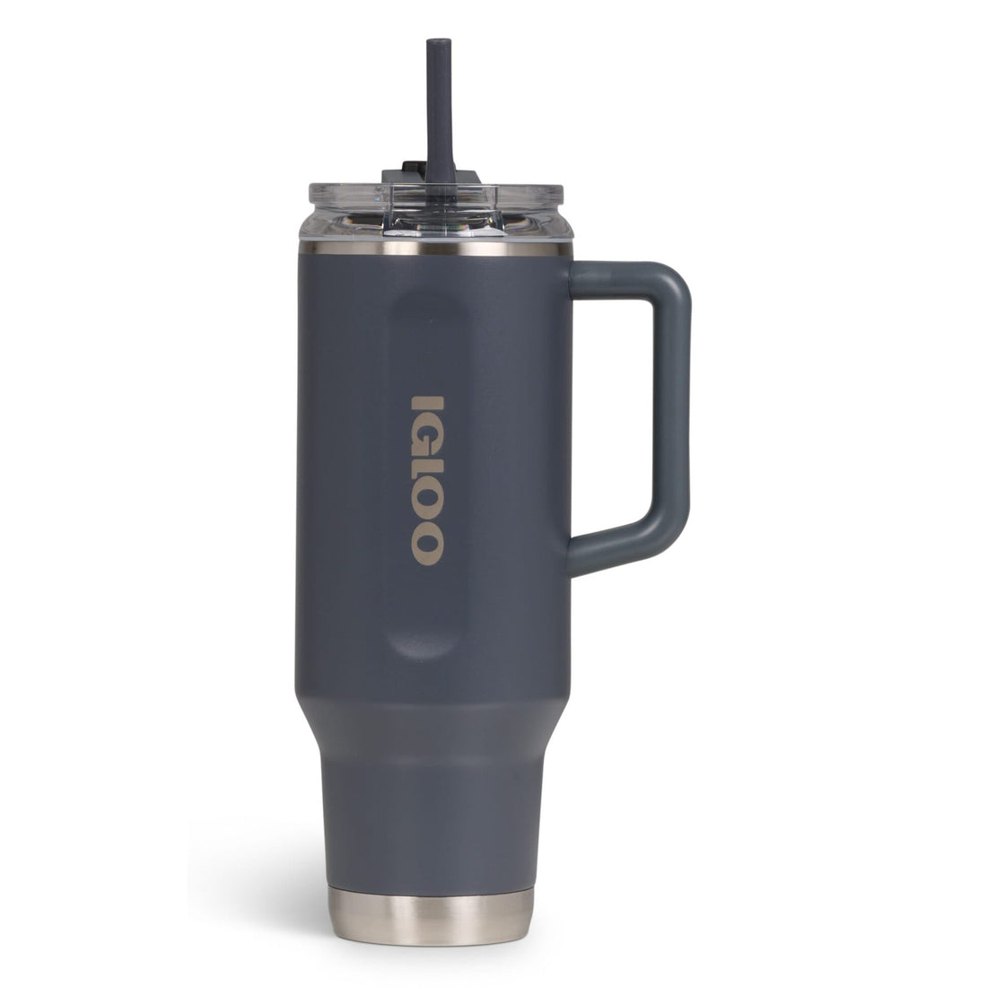Igloo - 40 Oz Stainless Steel Travel Mug - Carbonite
