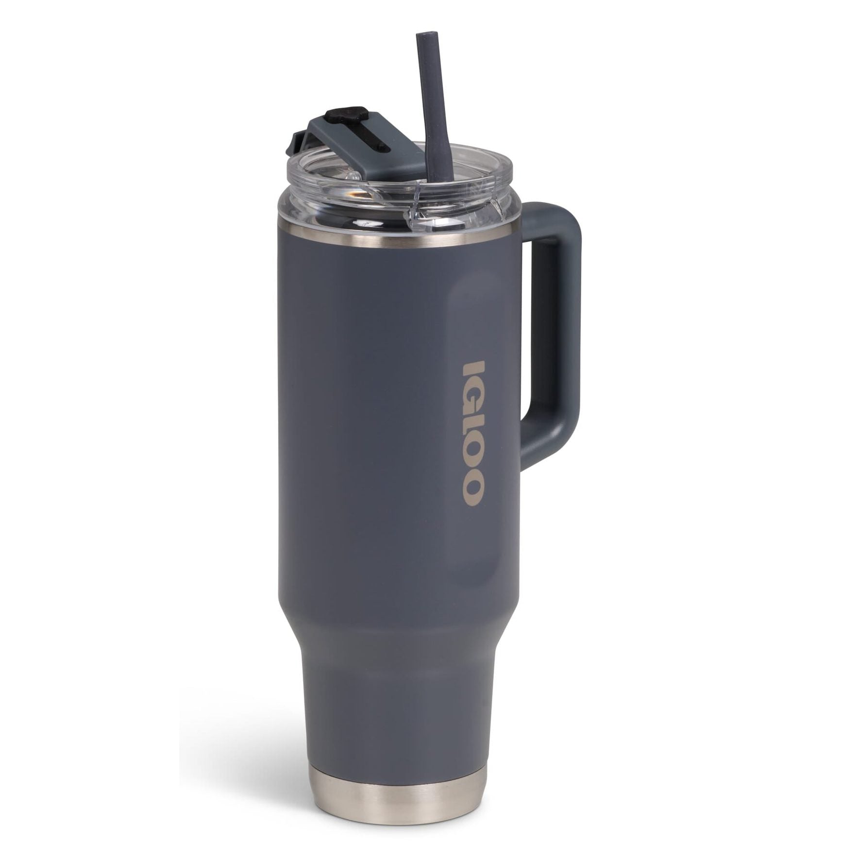 Igloo - 40 Oz Stainless Steel Travel Mug - Carbonite