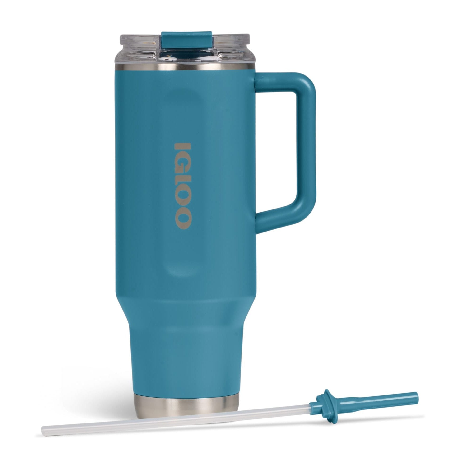 Igloo - 40 Oz Stainless Steel Travel Mug - Modern Blue