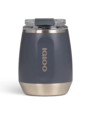 Igloo - 10 Oz Stainless Steel Wine Tumbler - Carbonite
