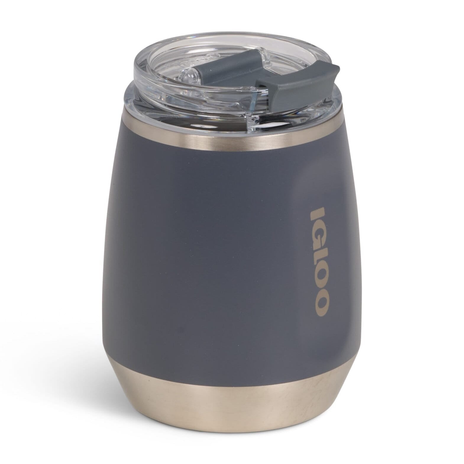Igloo - 10 Oz Stainless Steel Wine Tumbler - Carbonite