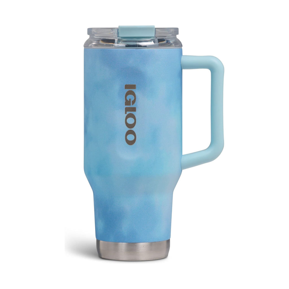 IGLOO - 32 Oz Flip ‘n’ Sip Travel Mug - powder Blue 