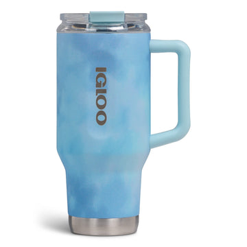 Igloo - 32 Oz Flip ‘n’ Sip Travel Mug - Powder Blue