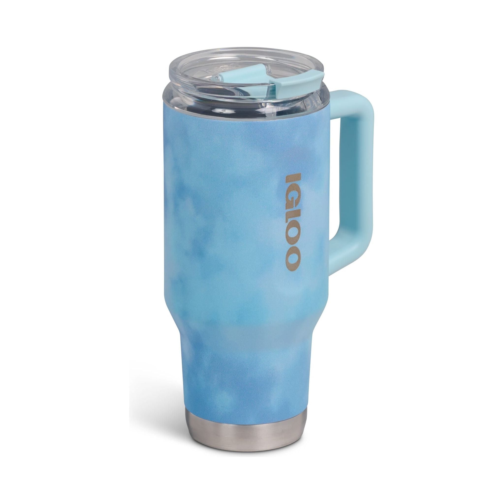 IGLOO - 32 Oz Flip ‘n’ Sip Travel Mug - powder Blue 