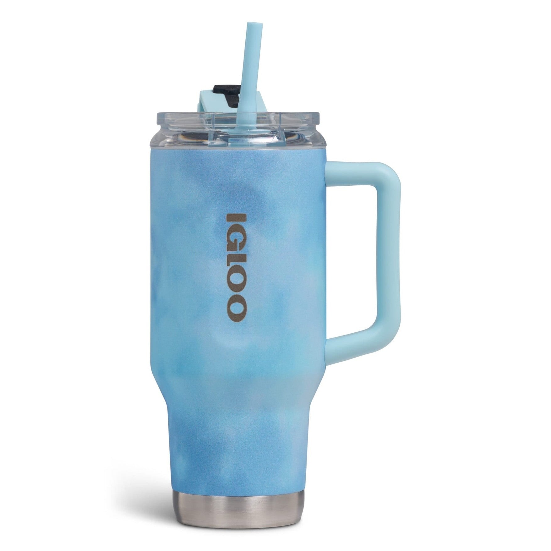 Igloo - 32 Oz Flip ‘n’ Sip Travel Mug - Powder Blue