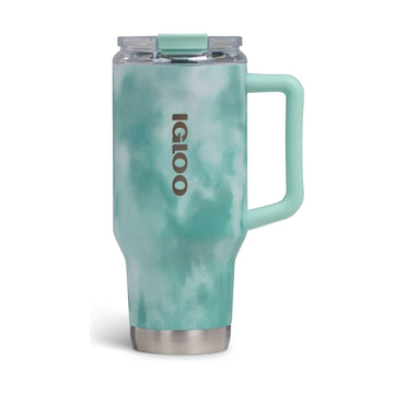 IGLOO - 32 Oz Flip ‘n’ Sip Travel Mug - Seafoam 