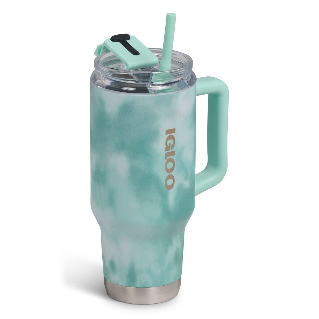 Igloo - 32 Oz Flip ‘n’ Sip Travel Mug - Seafoam