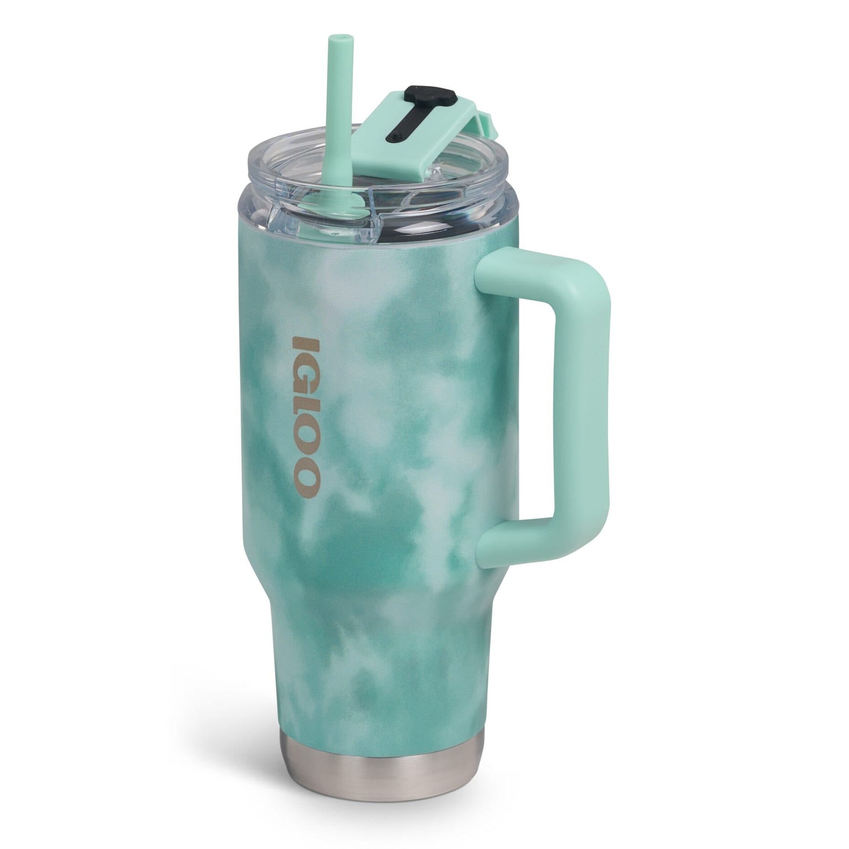 Igloo - 32 Oz Flip ‘n’ Sip Travel Mug - Seafoam