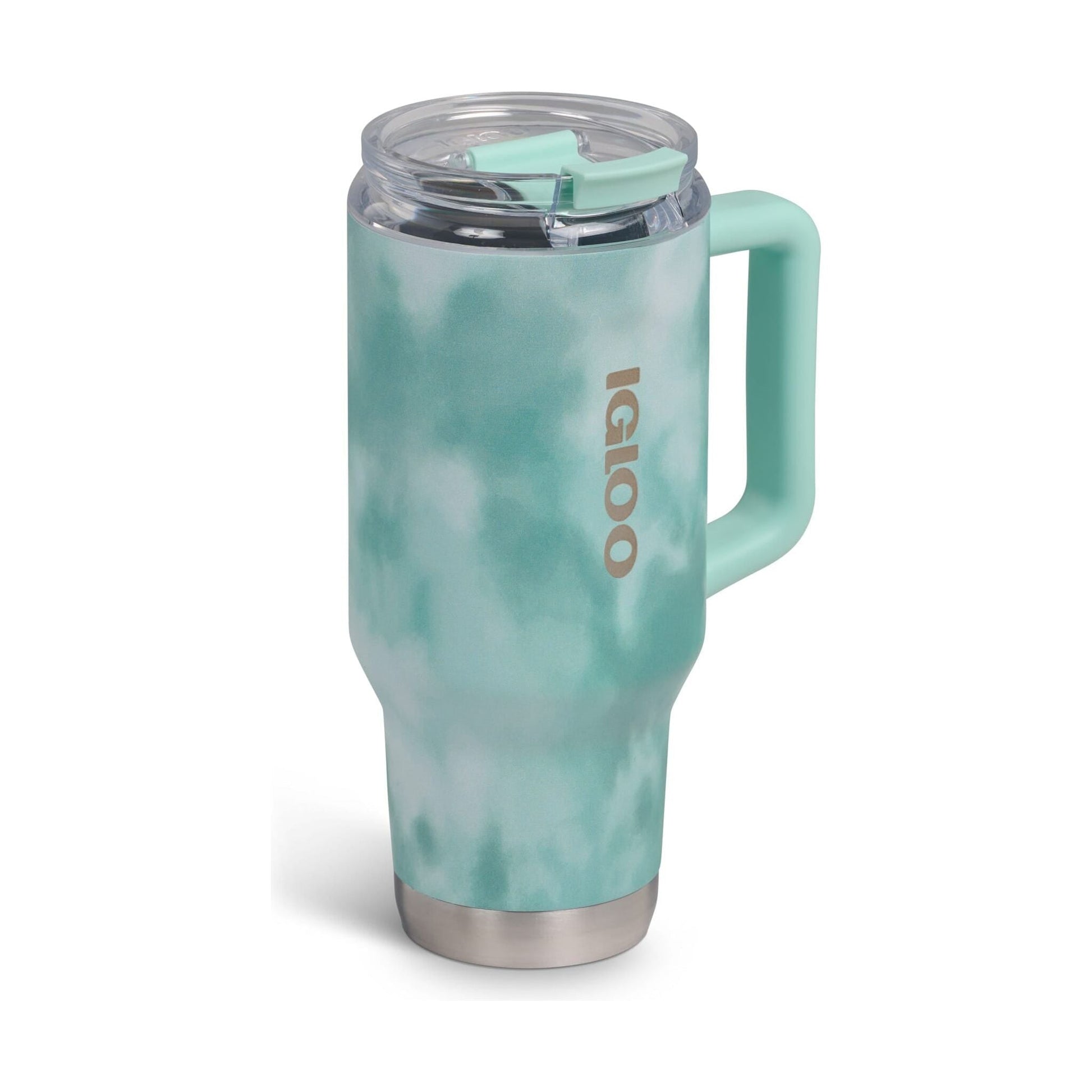 IGLOO - 32 Oz Flip ‘n’ Sip Travel Mug - Seafoam 