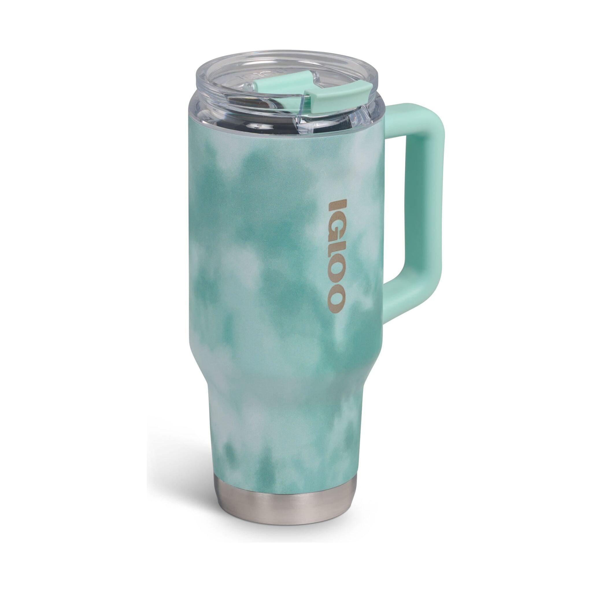 IGLOO - 32 Oz Flip ‘n’ Sip Travel Mug - Seafoam 
