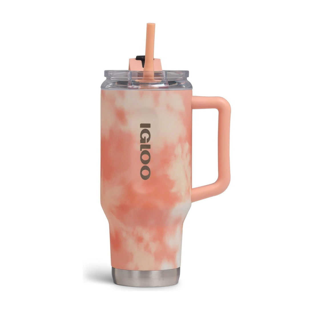 IGLOO - 32 Oz Flip ‘n’ Sip Travel Mug - Apricot 