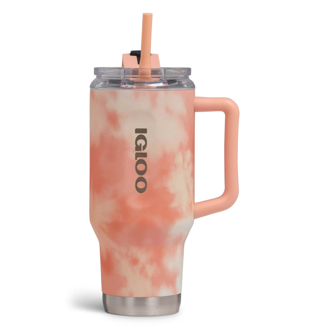 Igloo - 32 Oz Flip ‘n’ Sip Travel Mug - Apricot