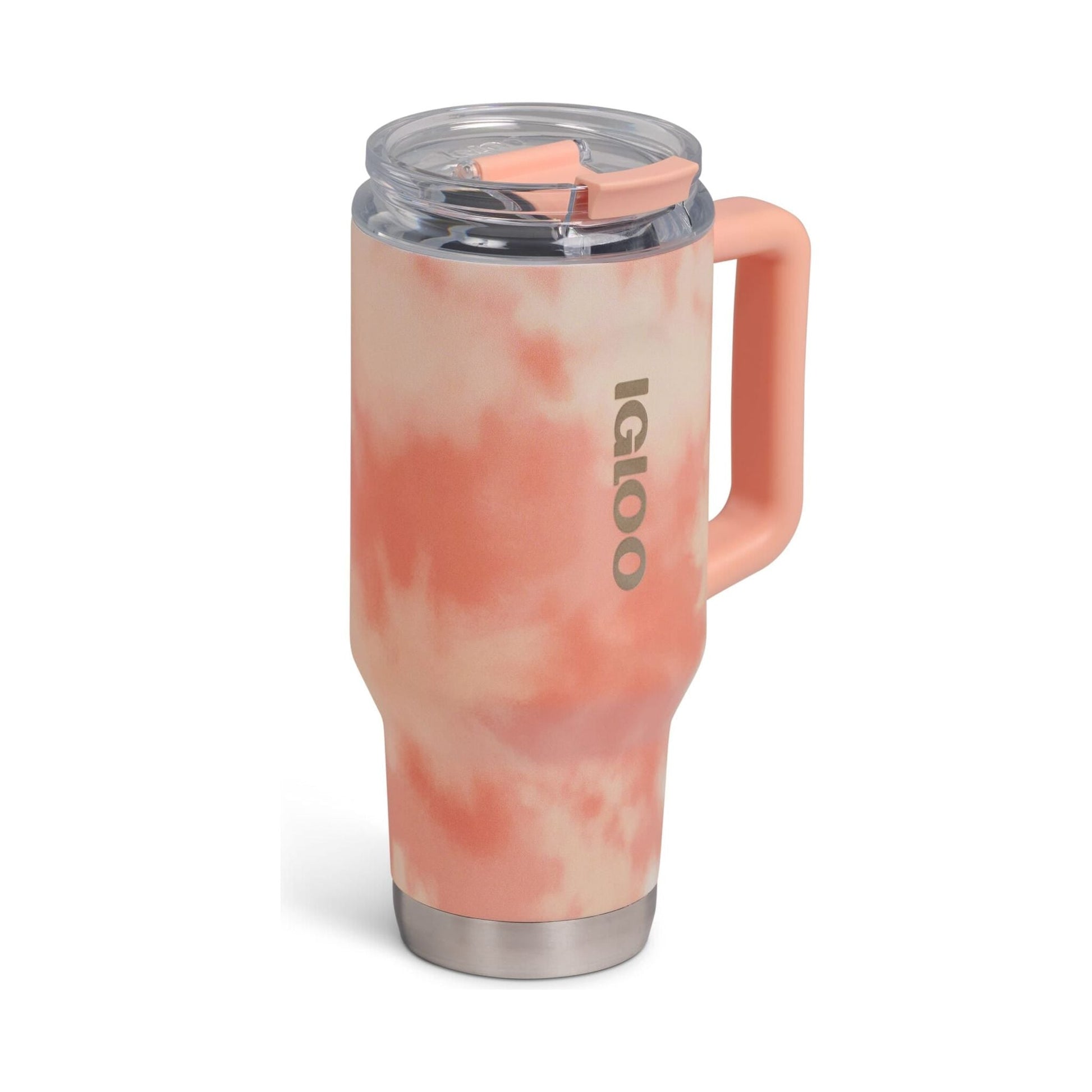 IGLOO - 32 Oz Flip ‘n’ Sip Travel Mug - Apricot 