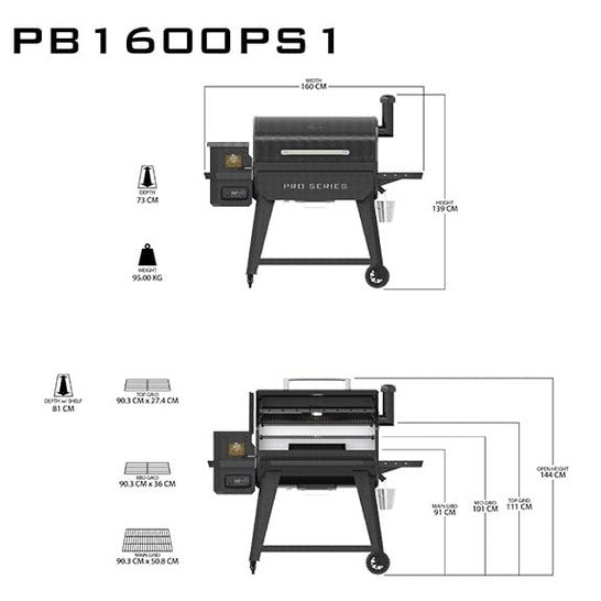 Pitboss - PRO 1600 Wifi