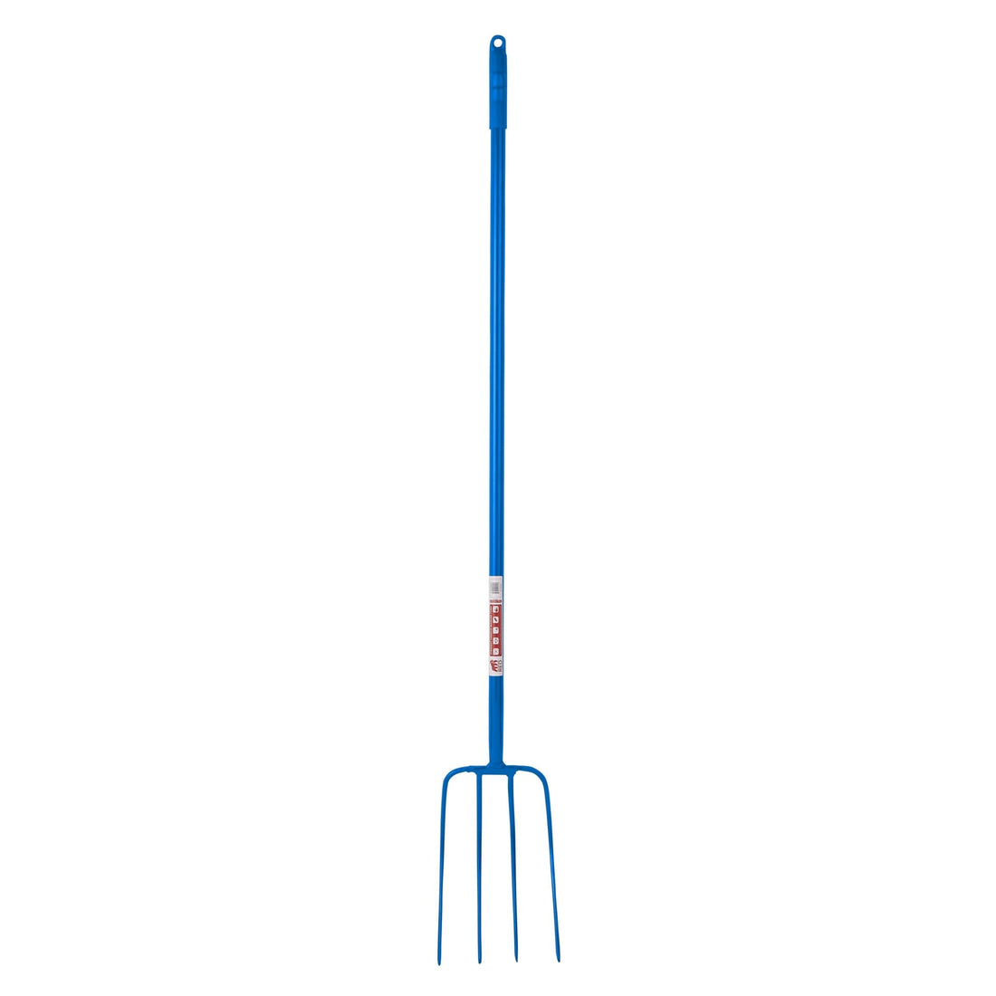 Red Gorilla - 4 Prong Manure Fork Straight Handle - Blue 48” Straight Handle ehdxb