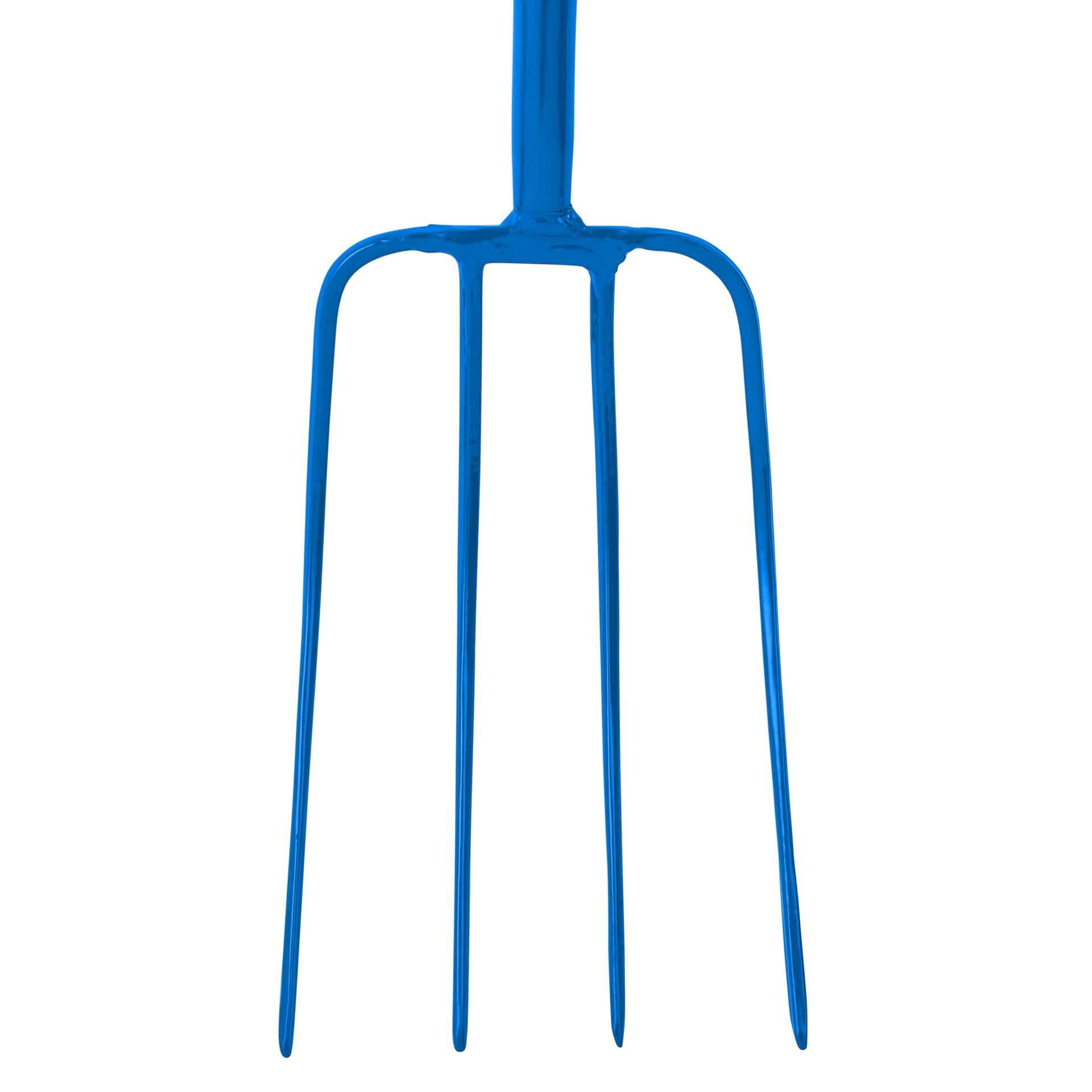 Red Gorilla - 4 Prong Manure Fork Straight Handle - Blue 48” Straight Handle ehdxb