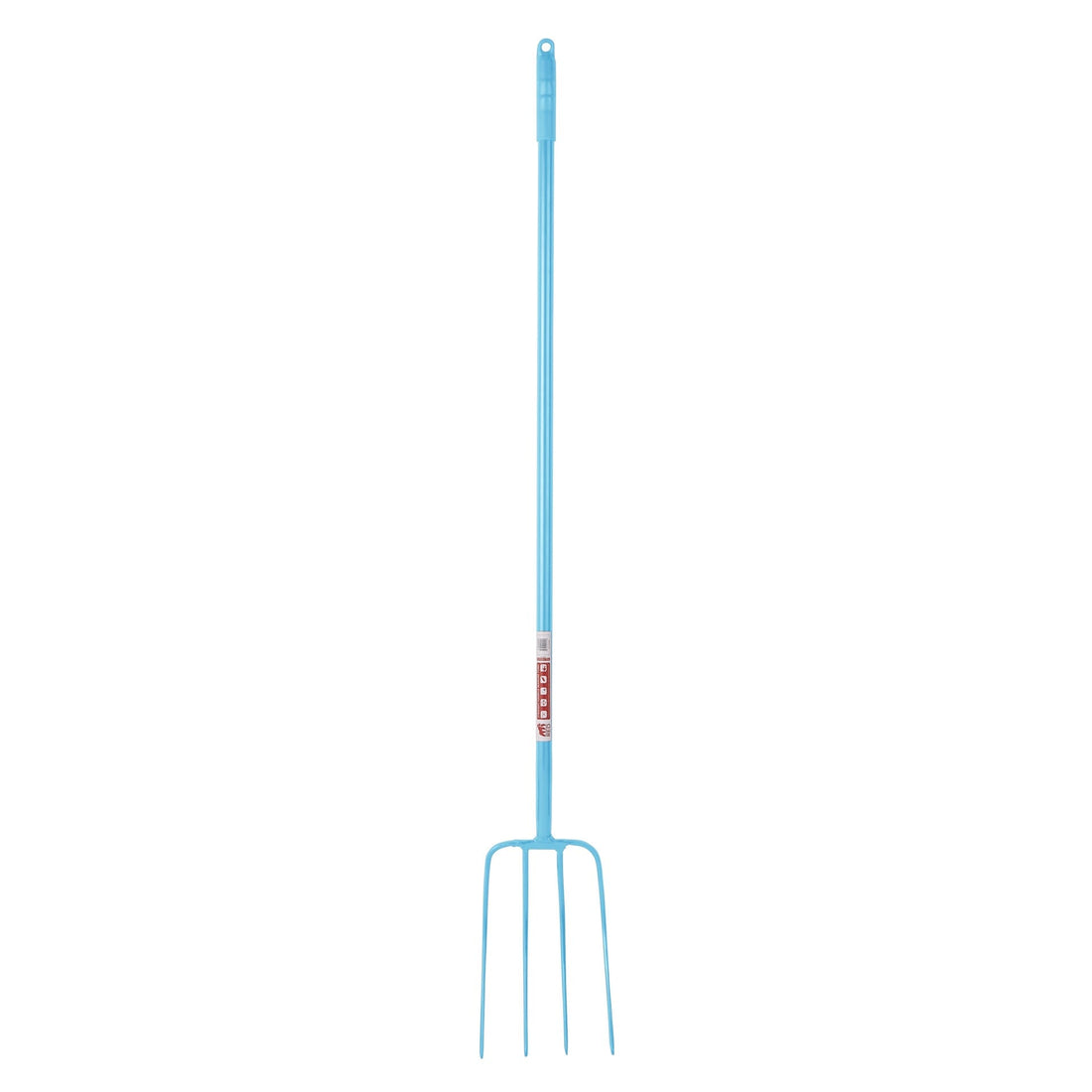 Red Gorilla - 4 Prong Manure Fork Straight Handle - Sky Blue 48” Straight Handle ehdxb
