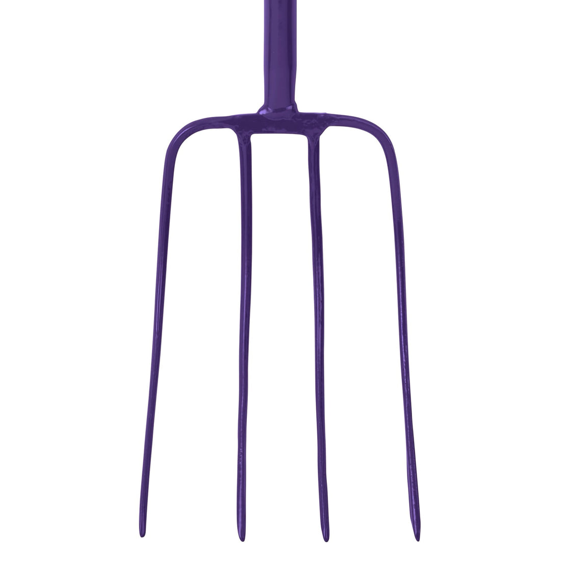 4 Prong Manure Fork T-Handle - Purple (T-Handle)