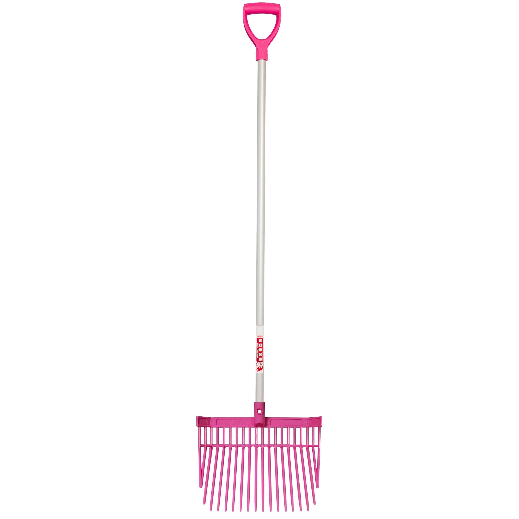 Red Gorilla - Pc Bedding Fork D-Handle - Pink d Handle ehdxb