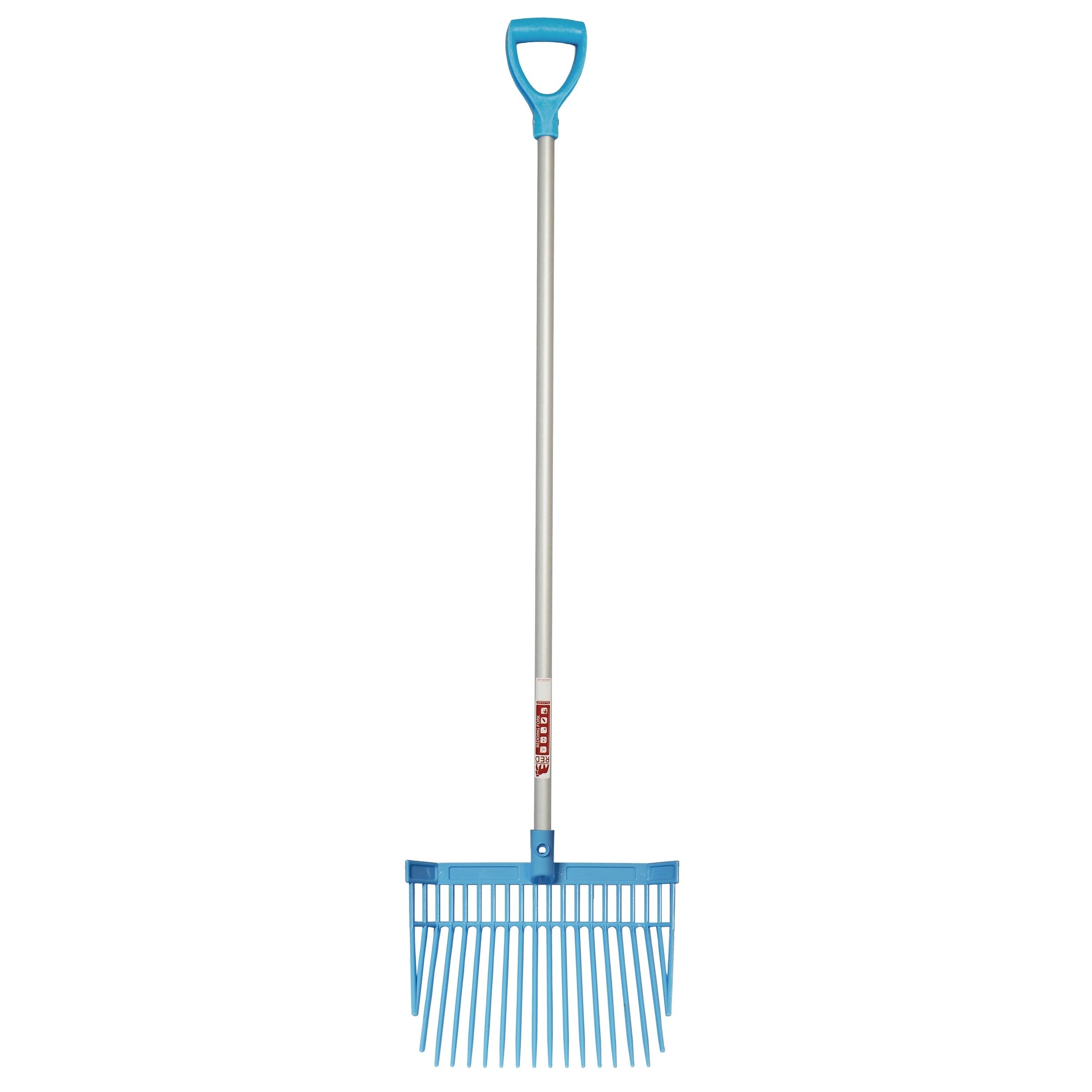 Red Gorilla - Pc Bedding Fork D-Handle - Sky Blue d Handle ehdxb