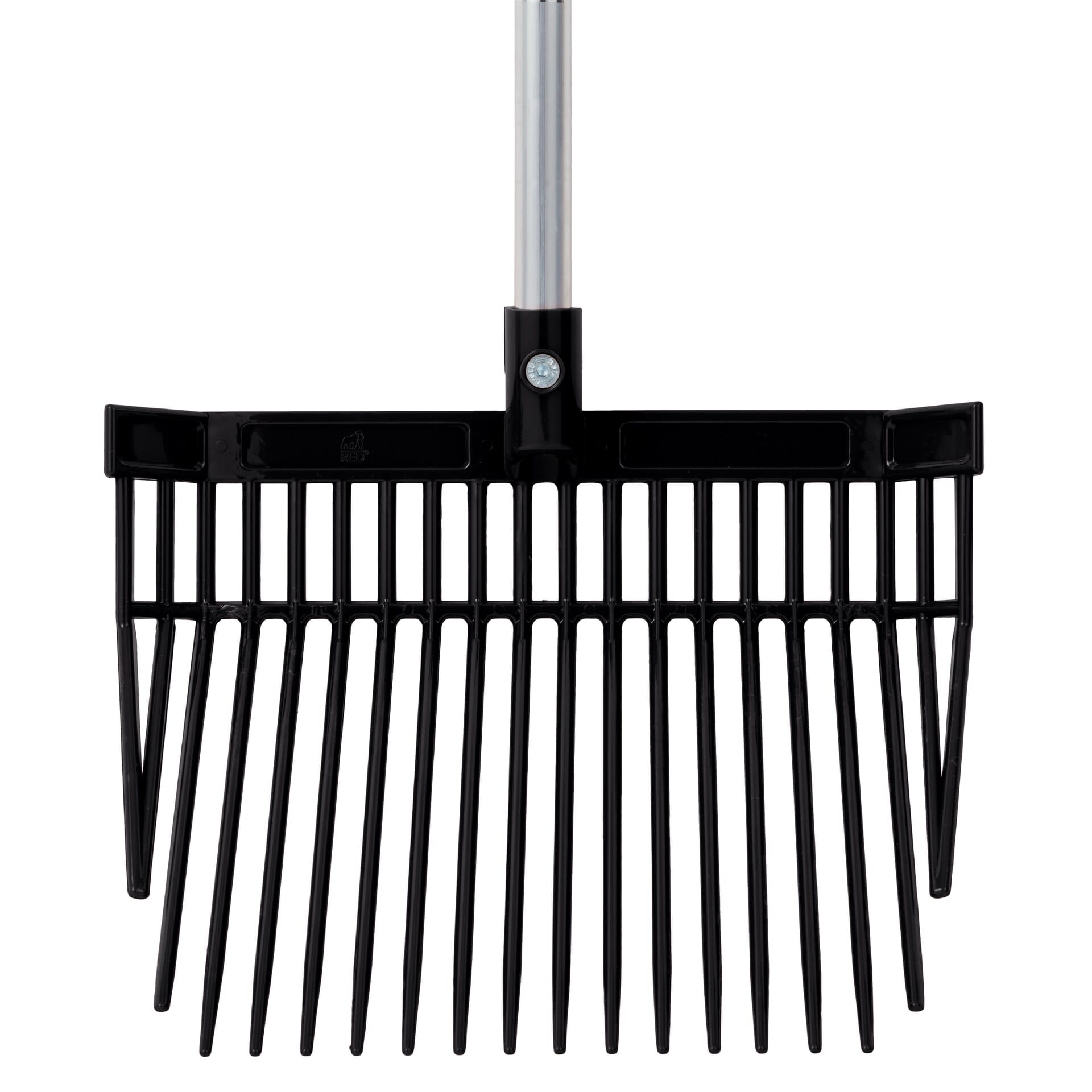 Red Gorilla - Pc Bedding Fork Short D-Handle - Black Short Handle ehdxb