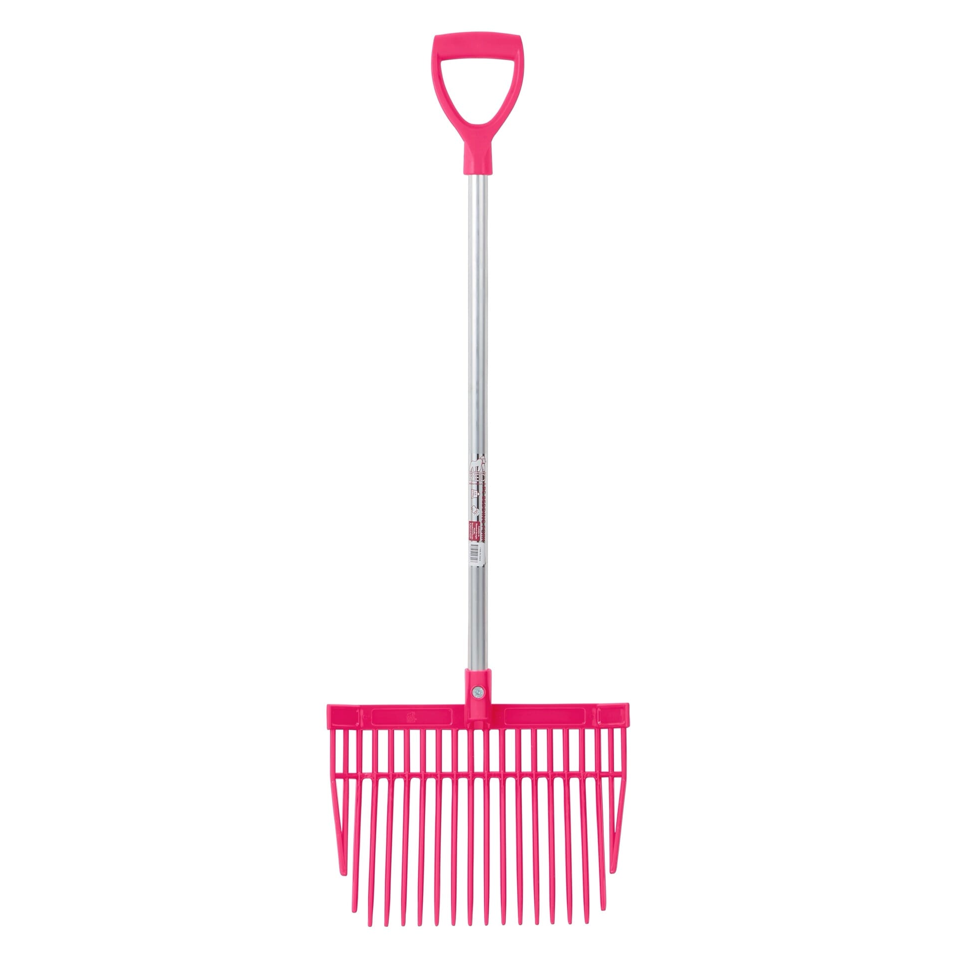 PC Bedding Fork Short D-Handle - Pink (Short Handle)