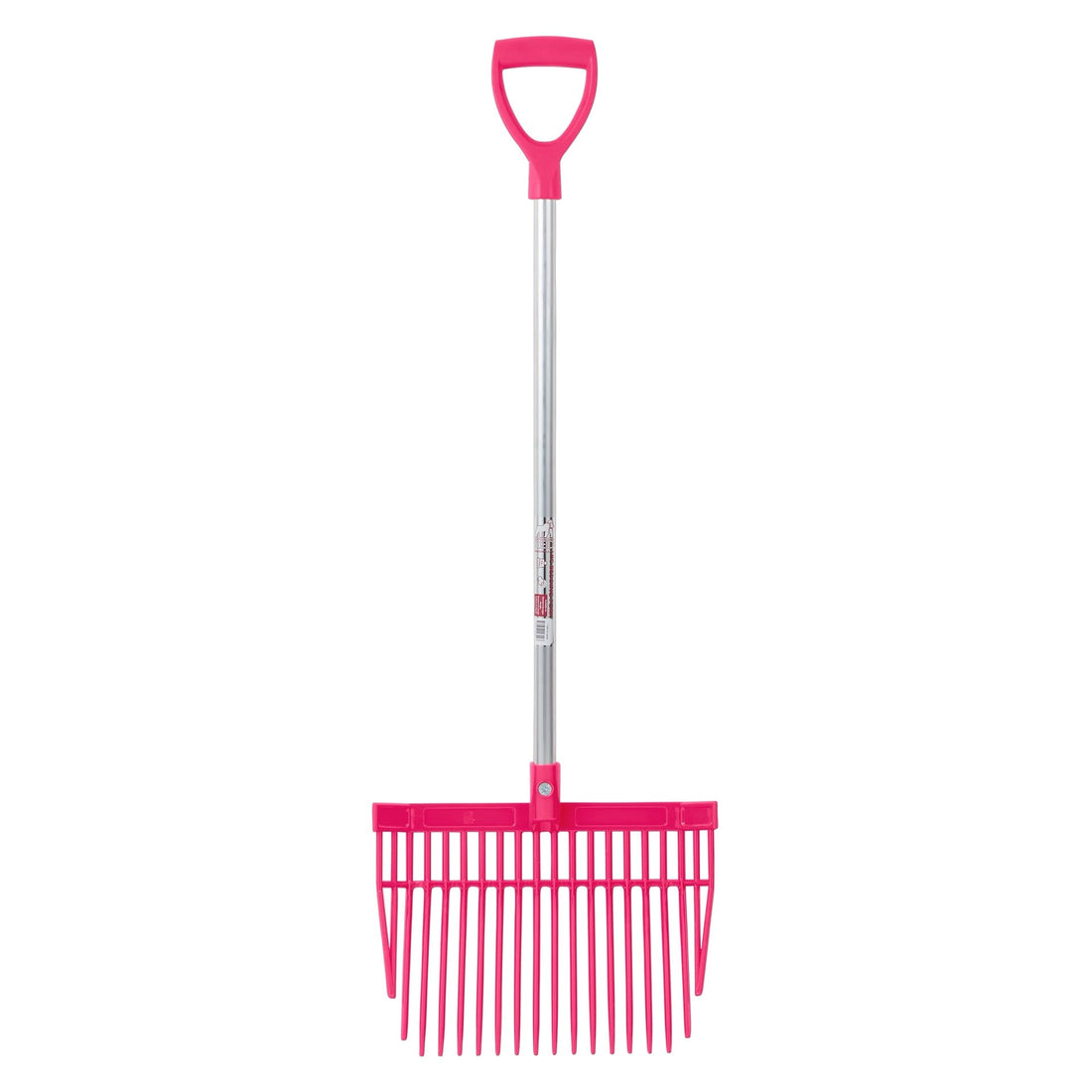 Red Gorilla - Pc Bedding Fork Short D-Handle - Pink (Short Handle)
