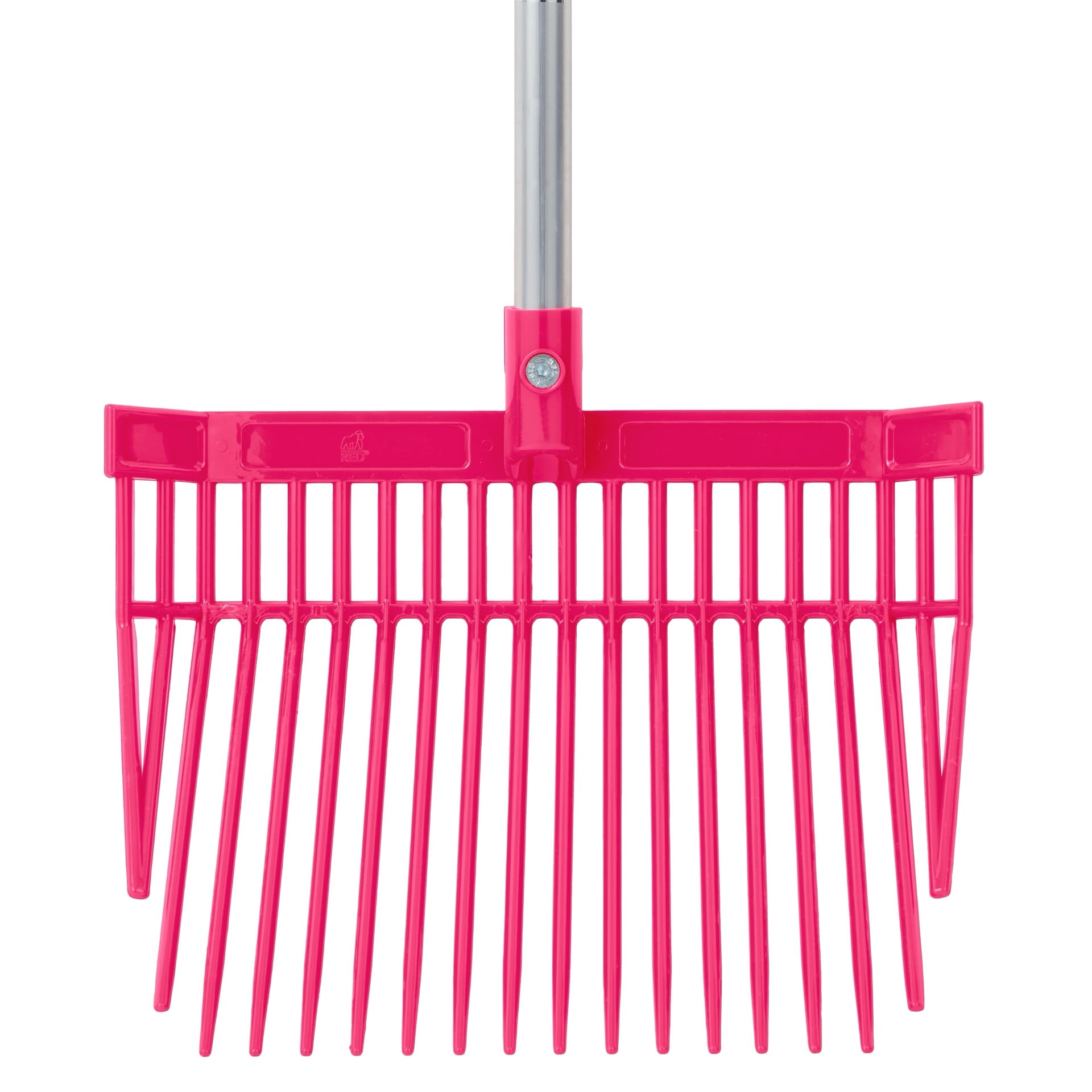 Red Gorilla - Pc Bedding Fork Short D-Handle - Pink Short Handle ehdxb
