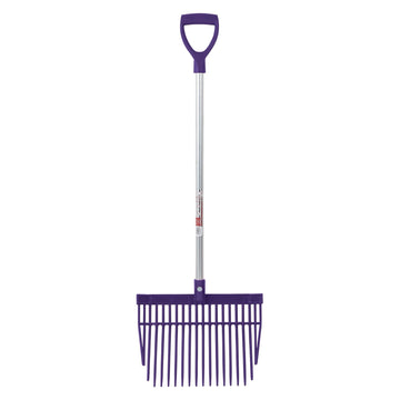 Red Gorilla - Pc Bedding Fork Short D-Handle - Purple Short Handle ehdxb