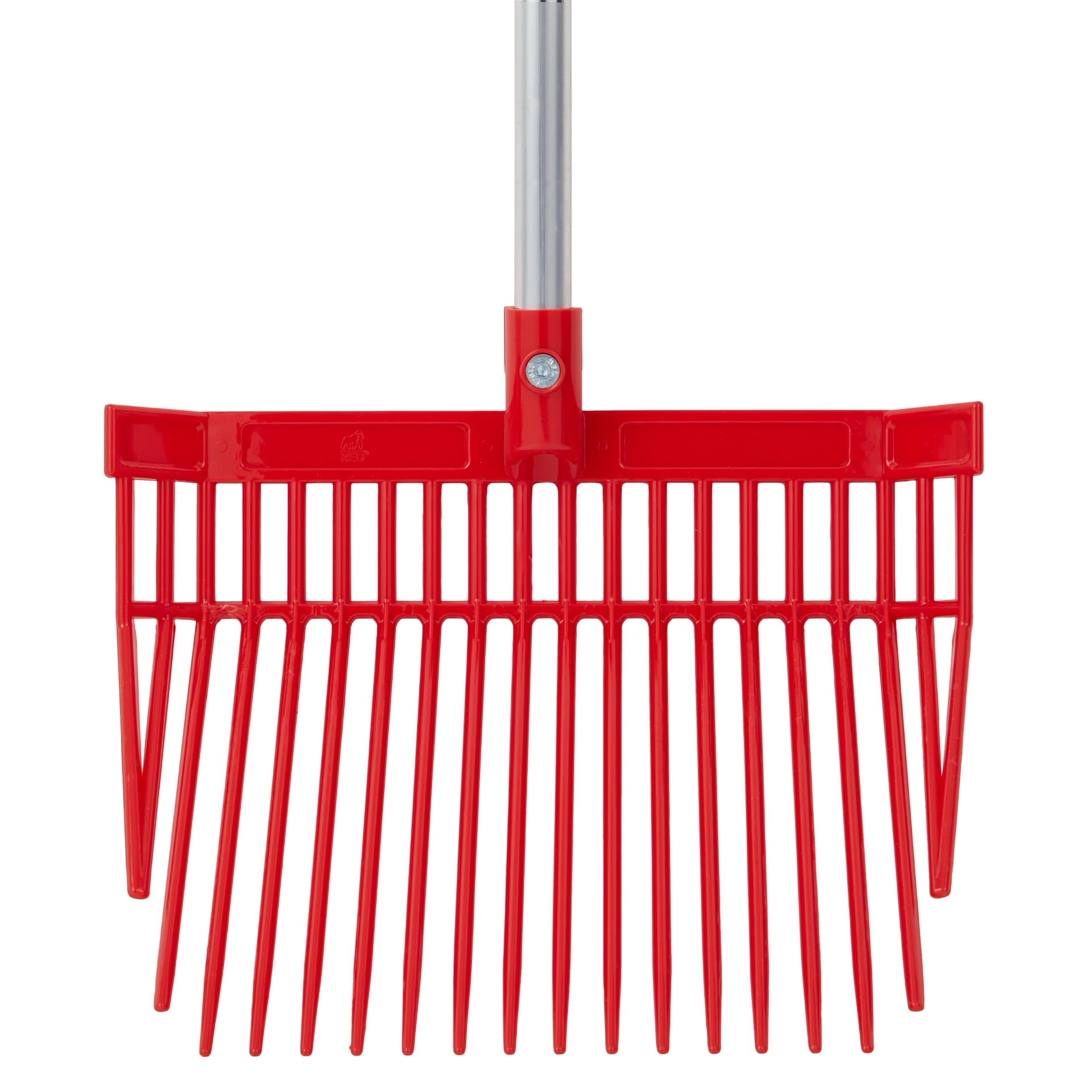 Red Gorilla - Pc Bedding Fork Short D-Handle - Red Short Handle ehdxb